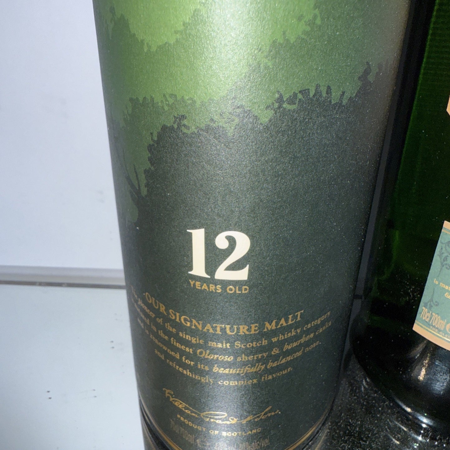 Glenfiddich 12 Year Old Single Malt 70cl Signature 40% vintage mature