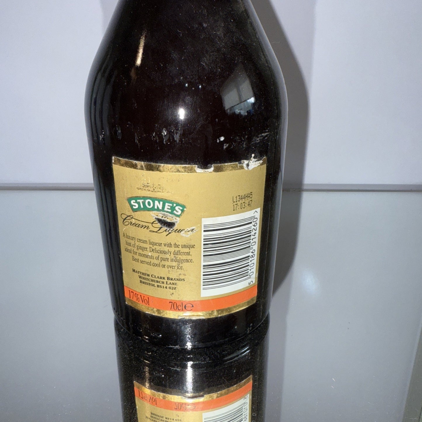 Stones Cream Liqueur Gonger Wine 17% 70cl 1980s (?)