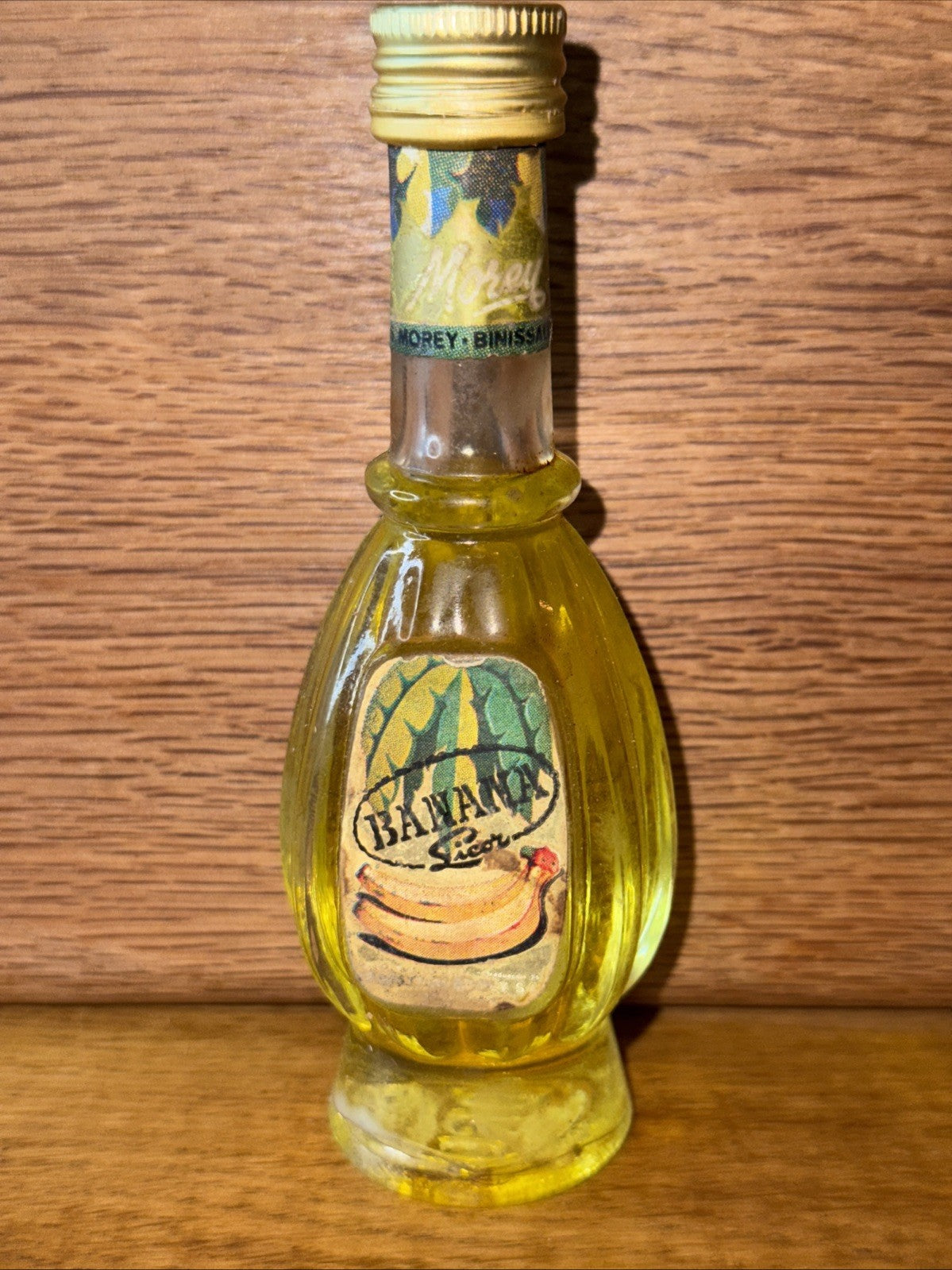 Banana Liqueur Miniature 1970s