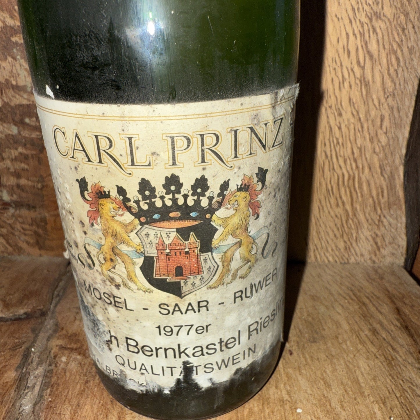 Carl Prinz 75CL Mosel Saar Ruwer 1977 GERMANY Vintage