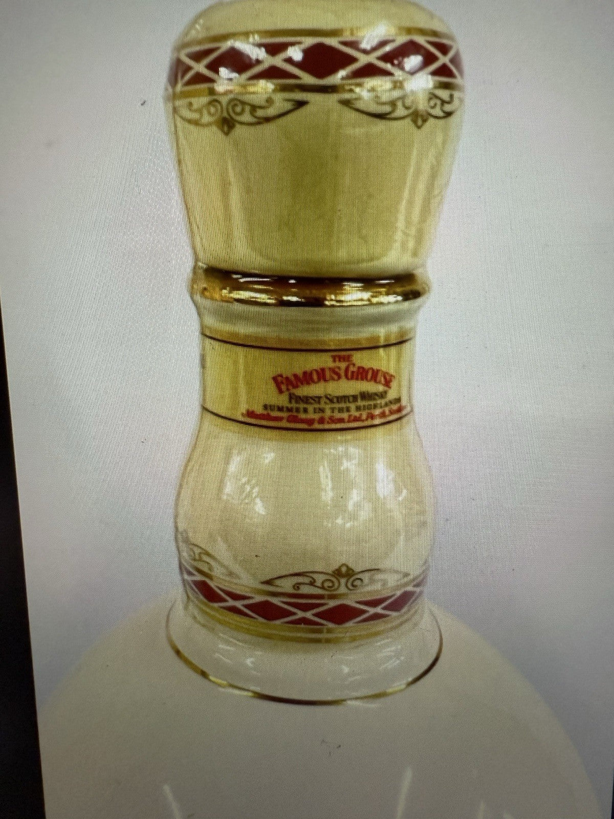 Famous Grouse Full Decanter In Original Box From 1996 One Of 500 Produced
