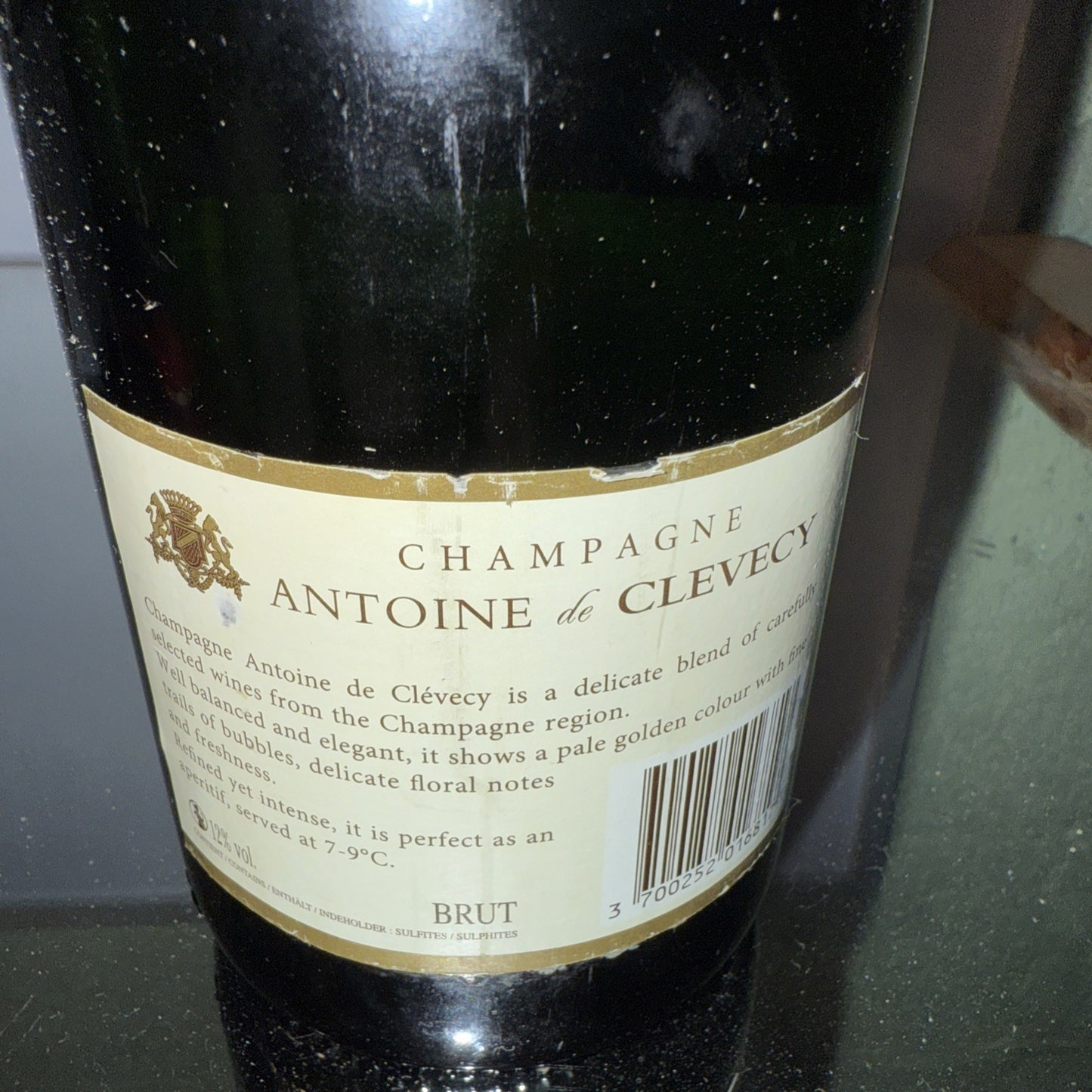 Antoine de Clevecy Brut NV Champagne (750ml bottle)