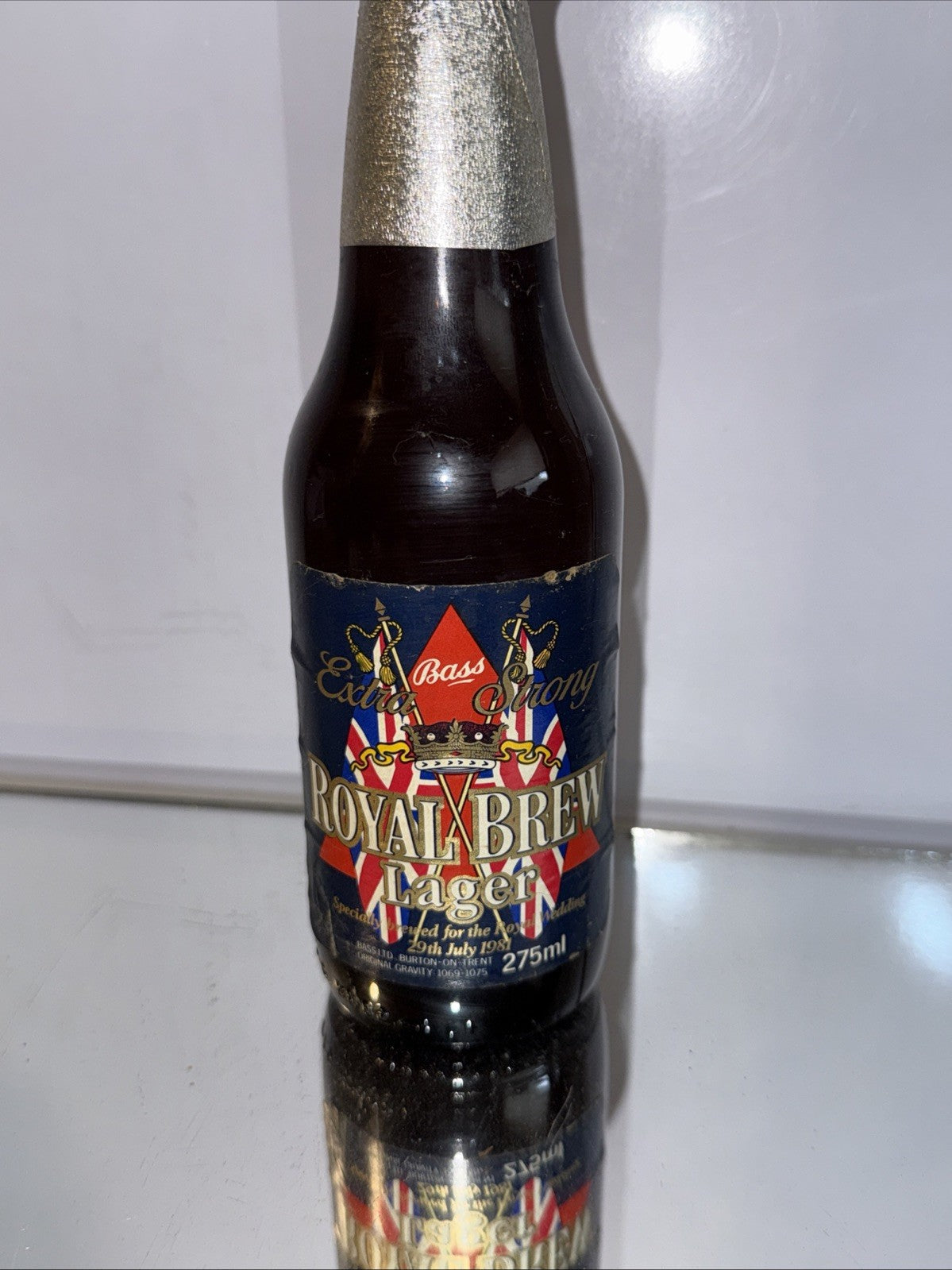 Bass Extra Strong Royal Brew Lager 1981 Lady Di Prince Charles Wedding Ale