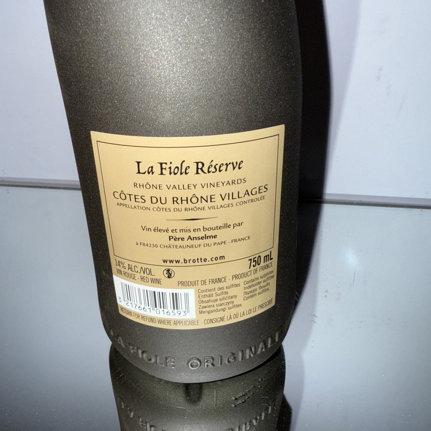 La Fiole Reserve Cotes Du Rhine Exceptional Wine Rare Find In Uk 70cl