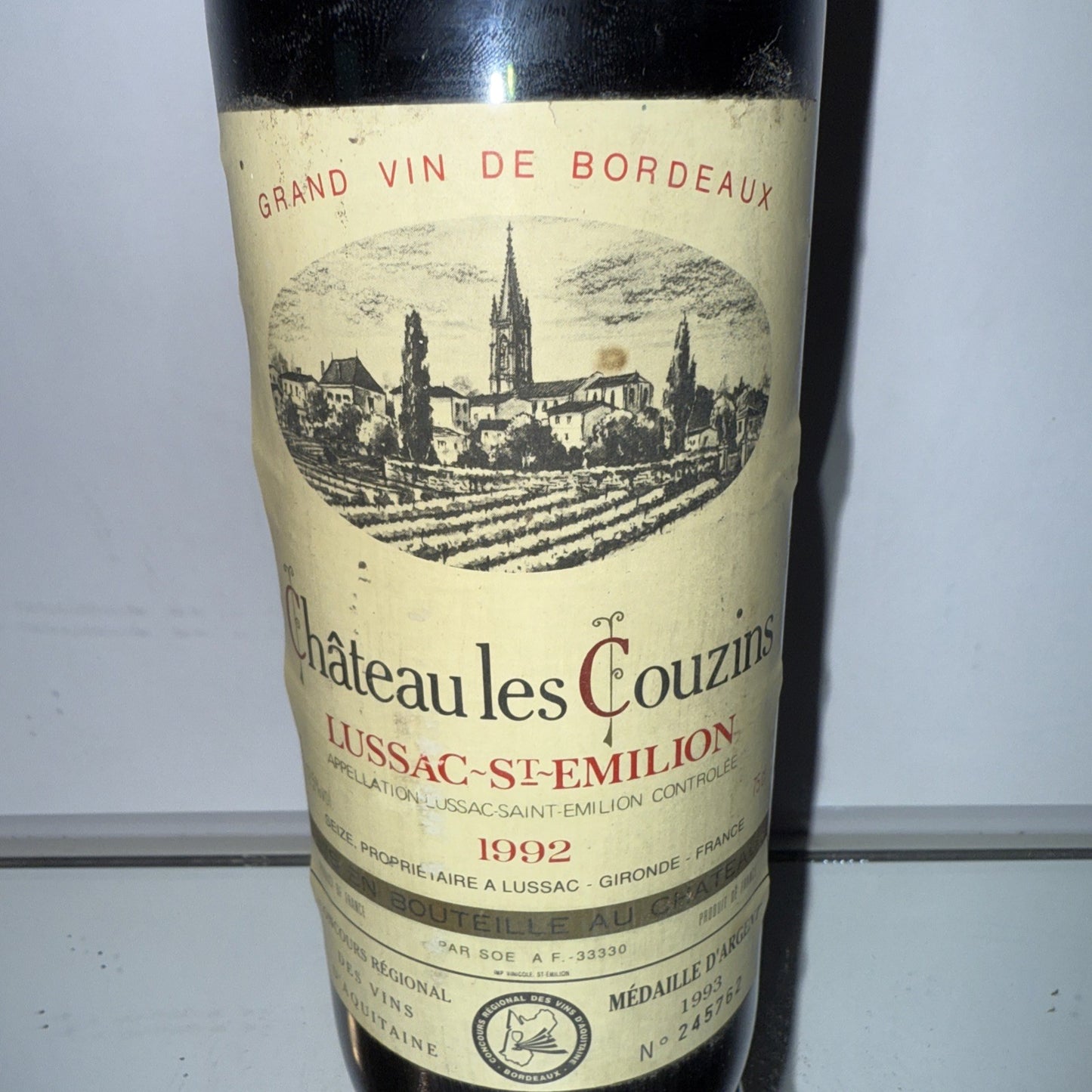 1992 Château les Couzins Lussac-Saint-Émilion