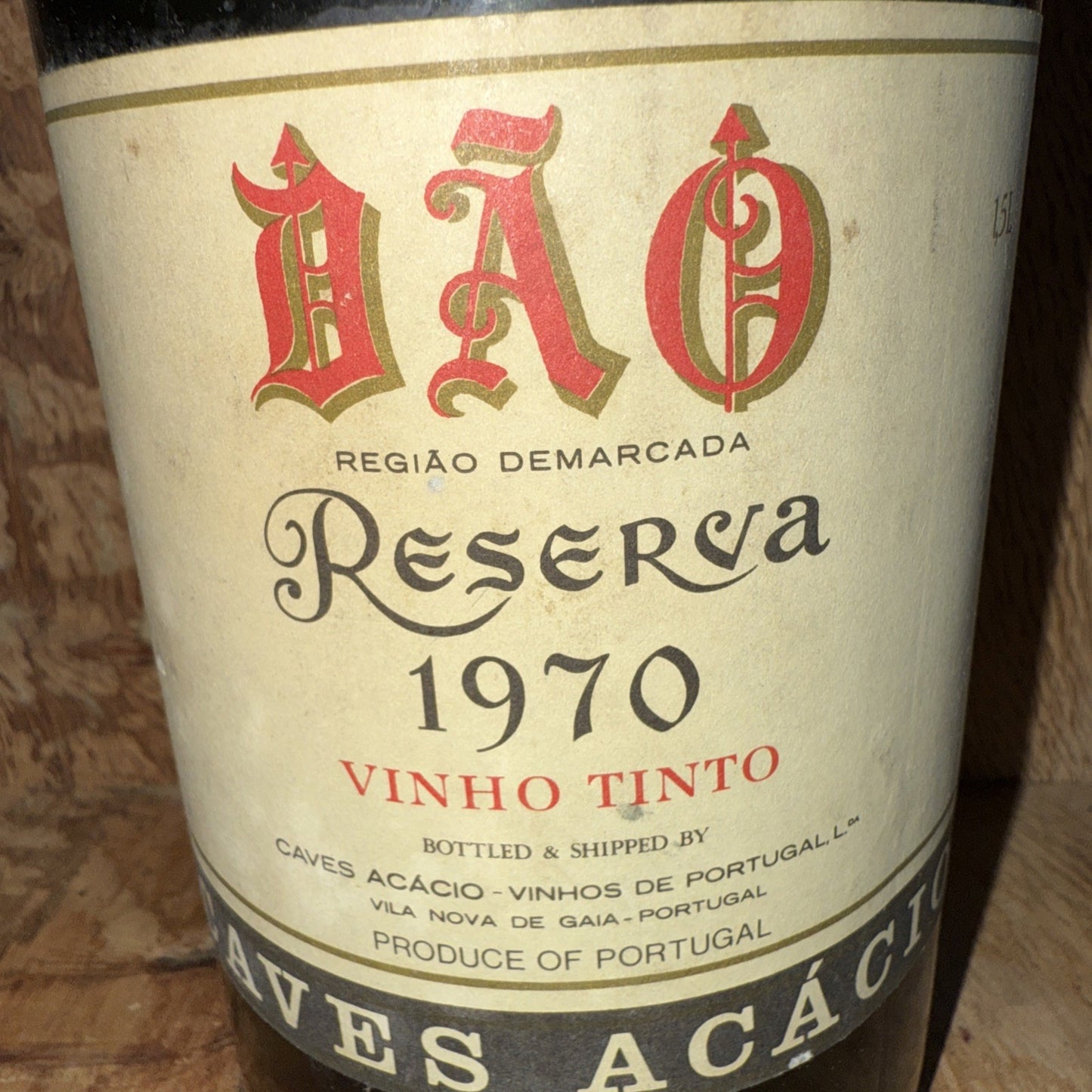 Iconic classic 1.5L Dao Reserva 1970 Wine Portugal