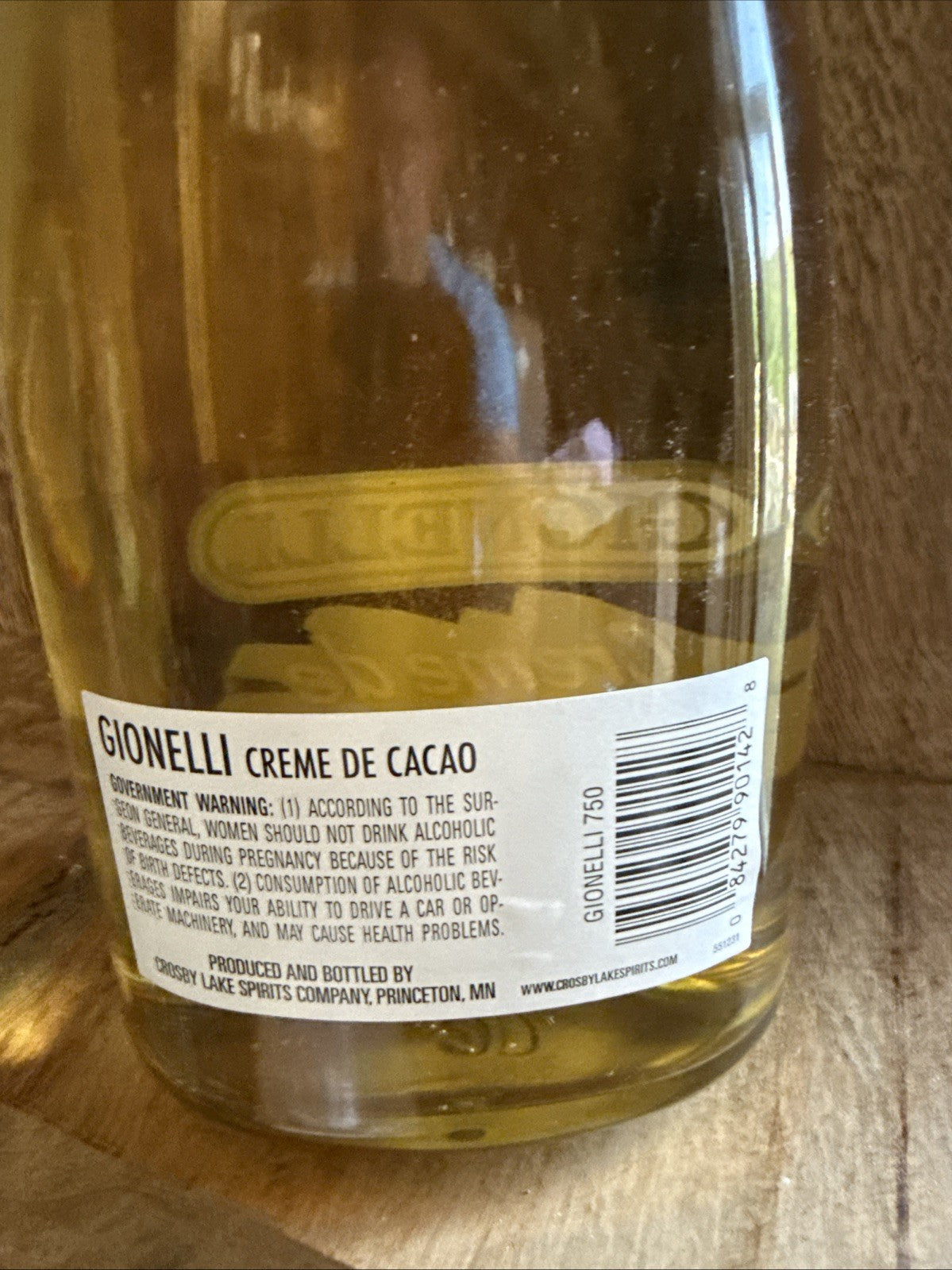 Gionelli Creme De Cacao 50cl Liqueurs