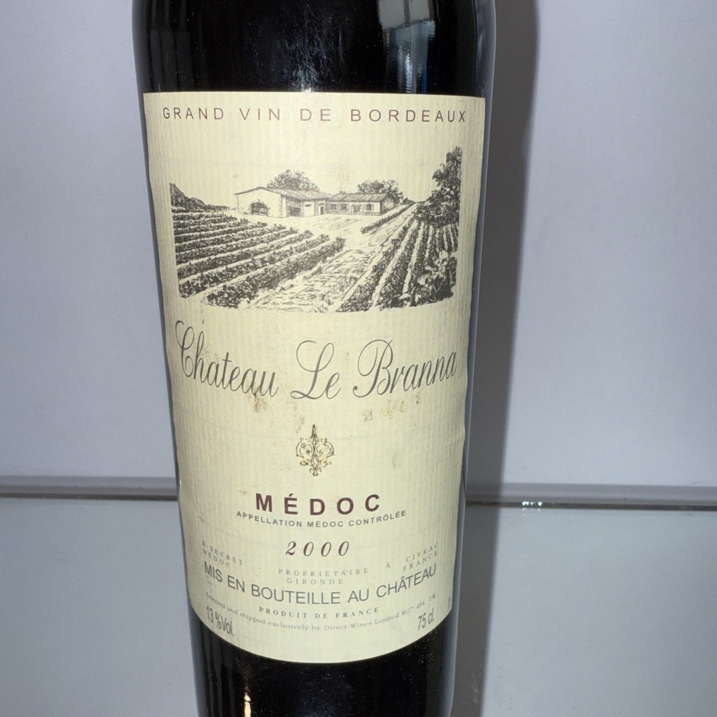 Chateau Lebeque Medoc 2000 red