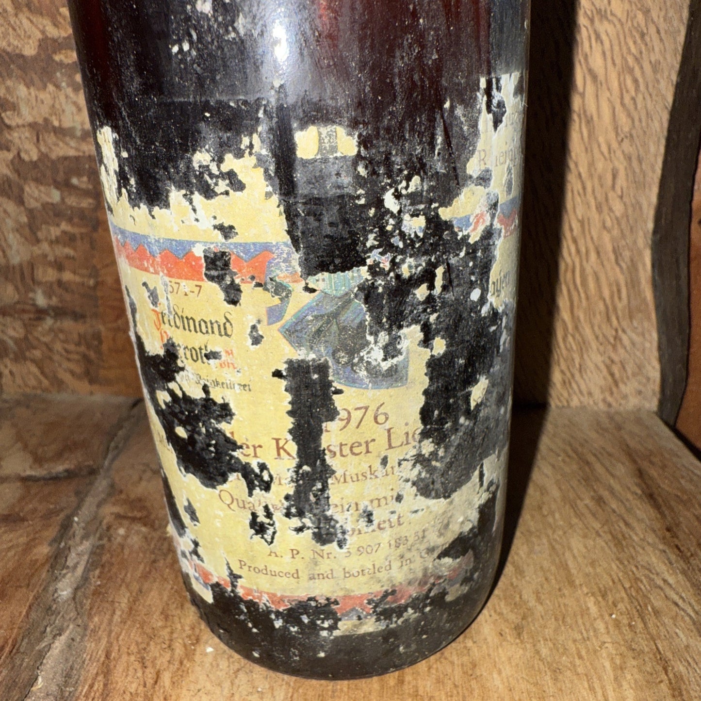 Steinweiler Kloster Liebfrauenberg, Spätlese, Pieroth GERMANY 1976 vintage