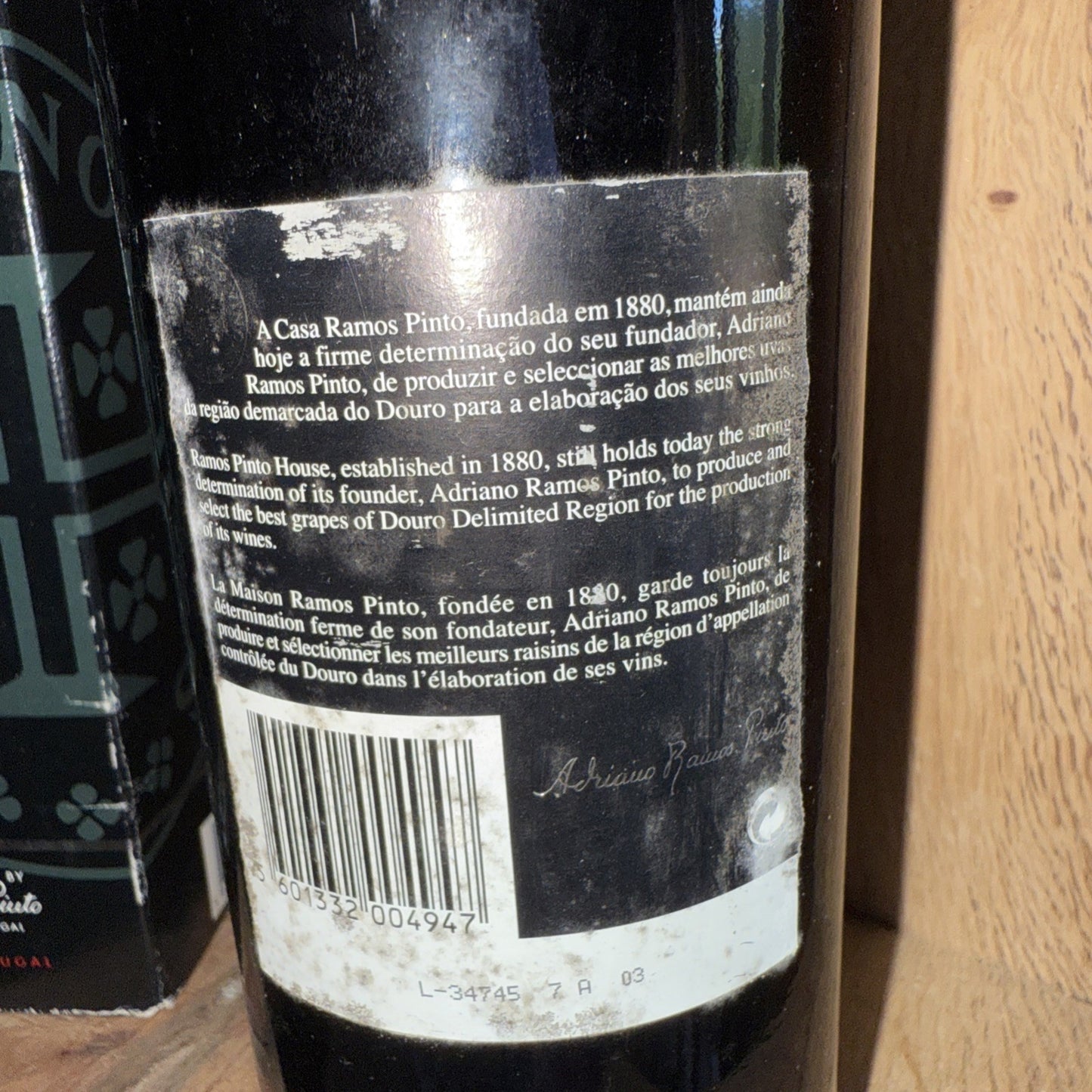Ramos Pinto 1997 LBV port vintage quality