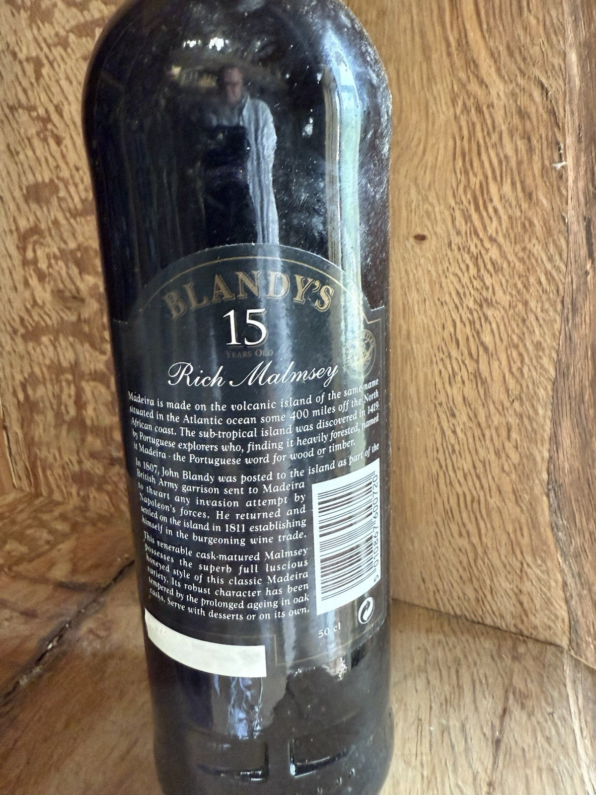 Blandys 15 year old Malmsey madeira