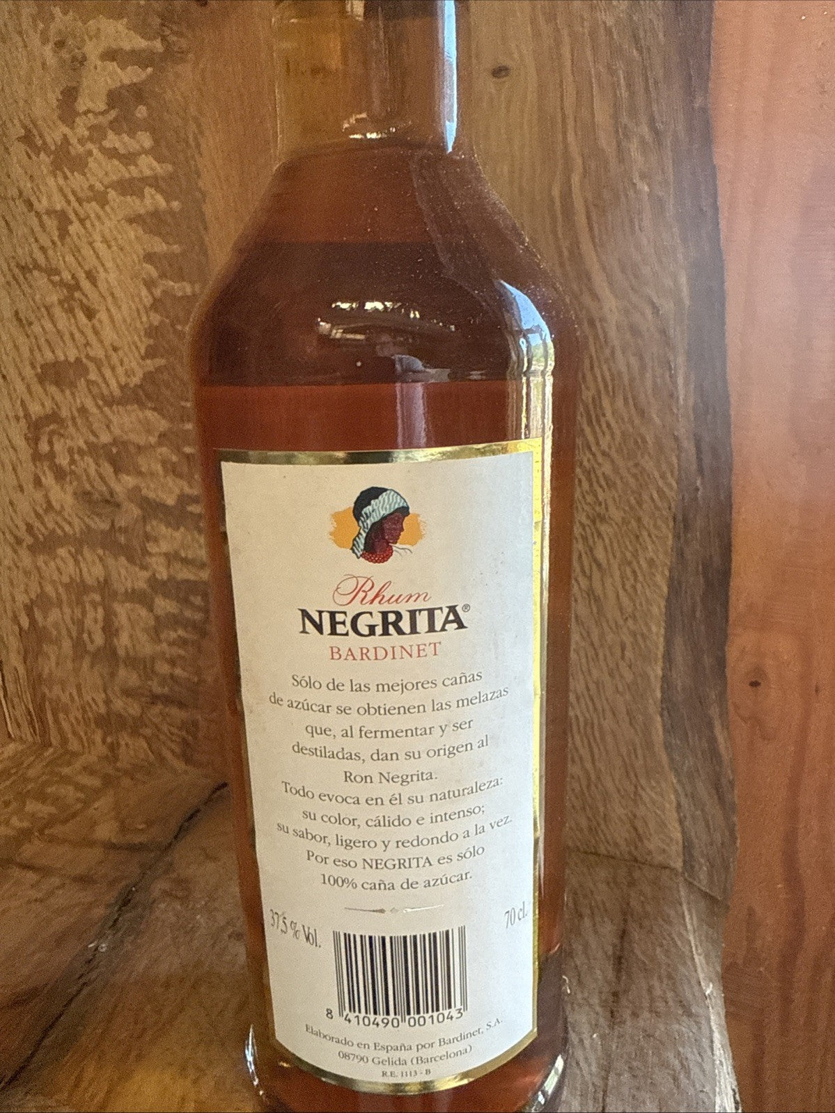 Bardinet Negrita Rum Probably late 70s 80s collectable