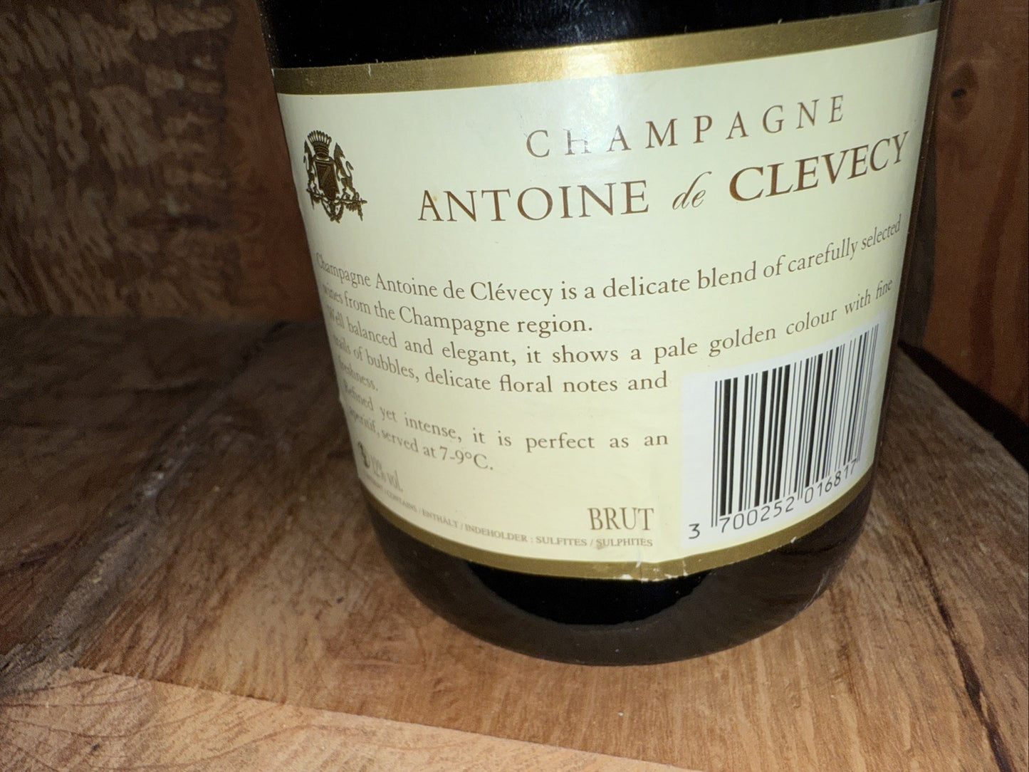 Antoine Clevecy Champagne Vintage