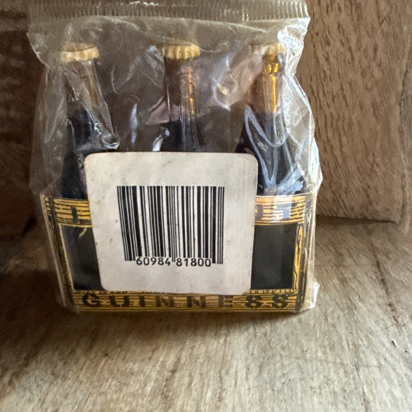 3 Bottles Miniatures Guinness