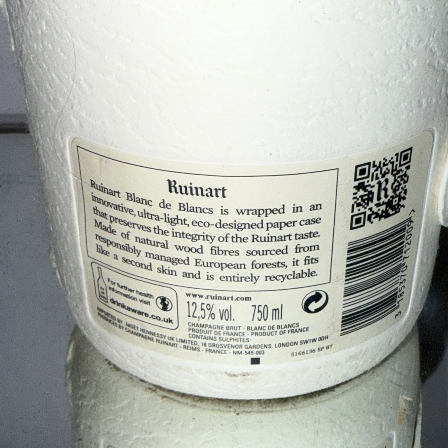 Ruinart Millesime 2011 (?) Second Skin Champagne