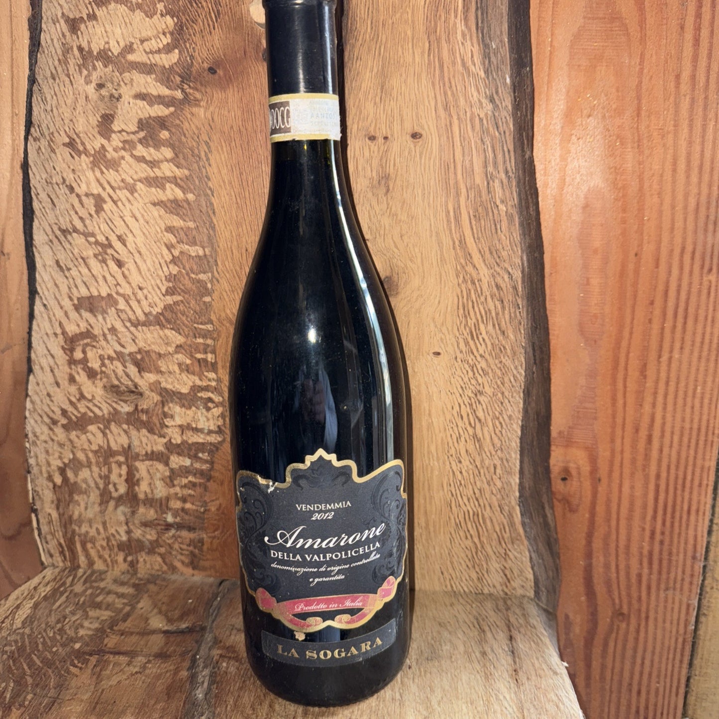 La Sogara Vendemmia Amarone della Valpolicella 2012