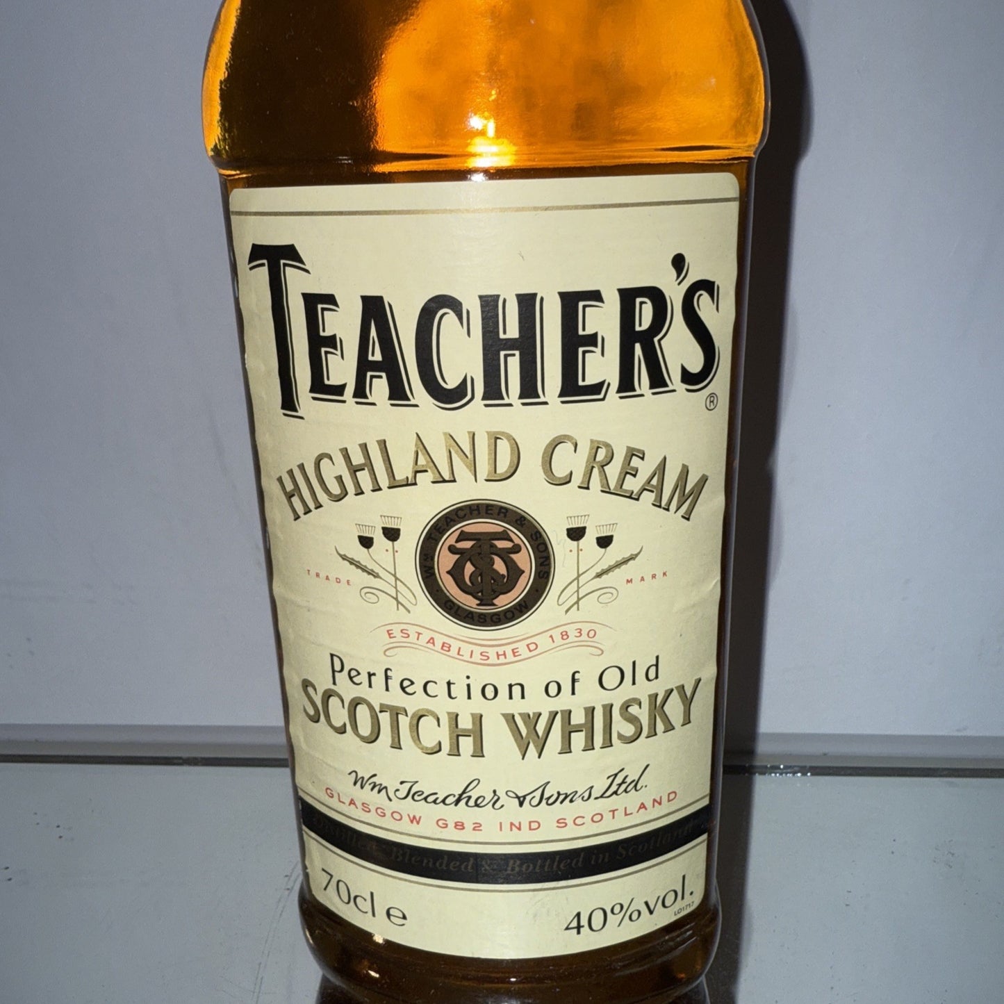 Early 2000s Teachers Highland Cream 40%abv 70cl Vintage matured - Whisky