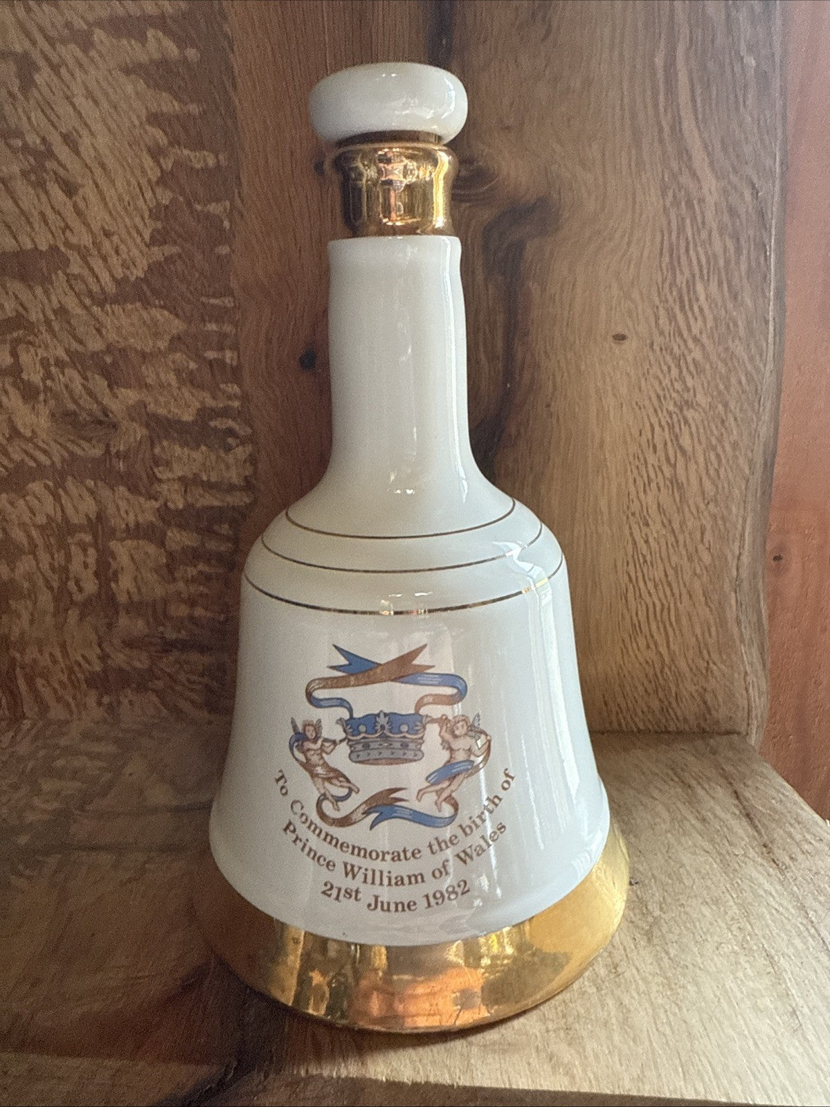 Bells Whisky 50cl Full Bottled 1981 Prince William Of Wales vintage matured