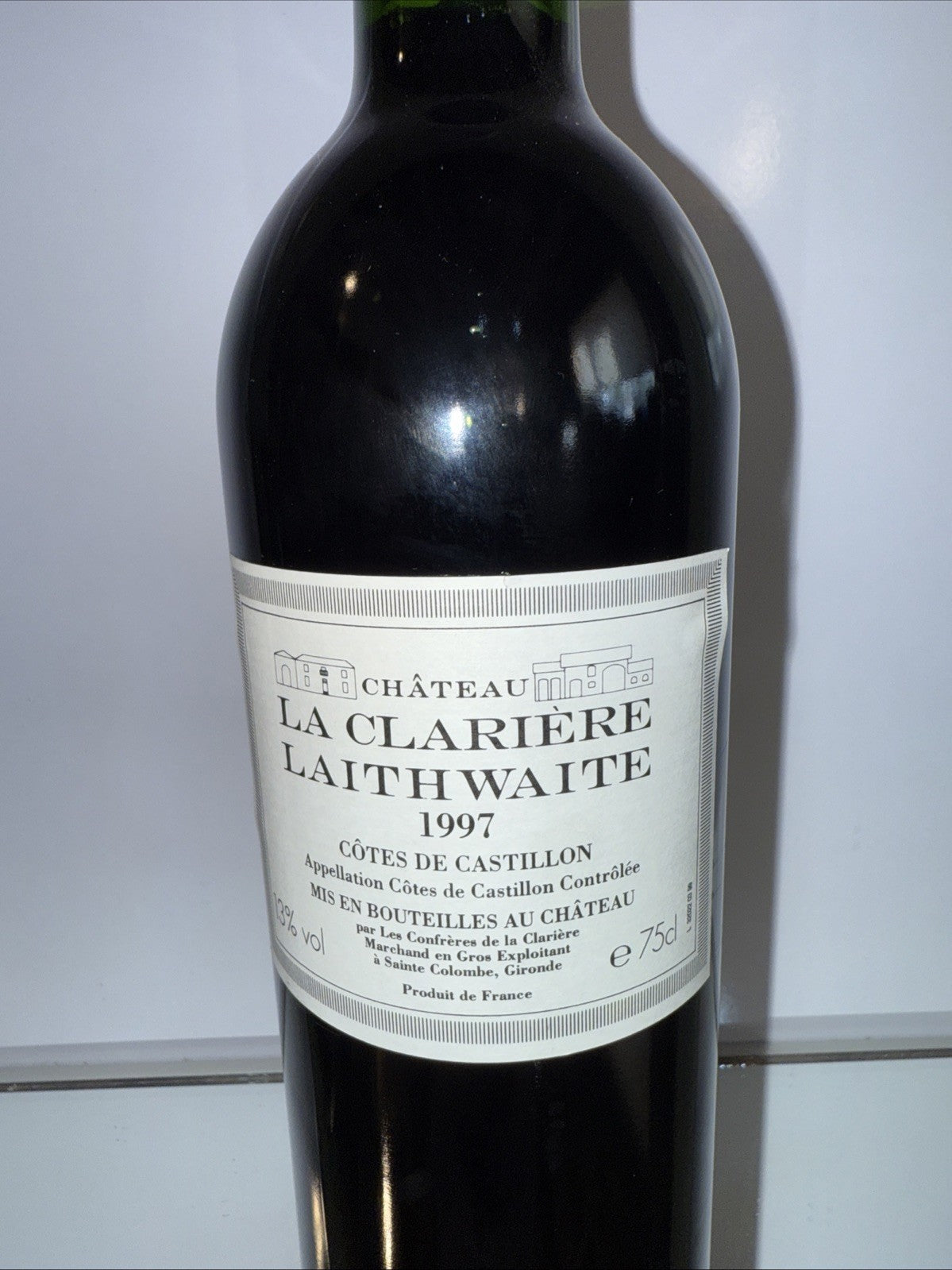 Chateau La Clariere 1997 Cotes De Castillon