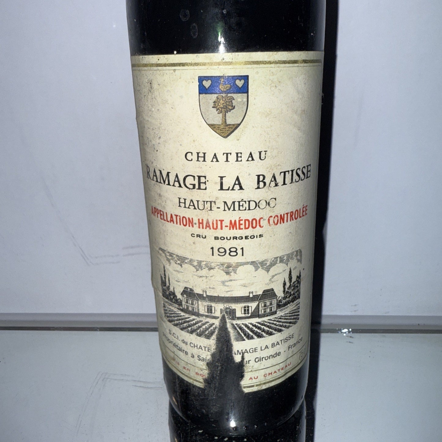 1981 Château Ramage La Batisse Haute Medoc French Red