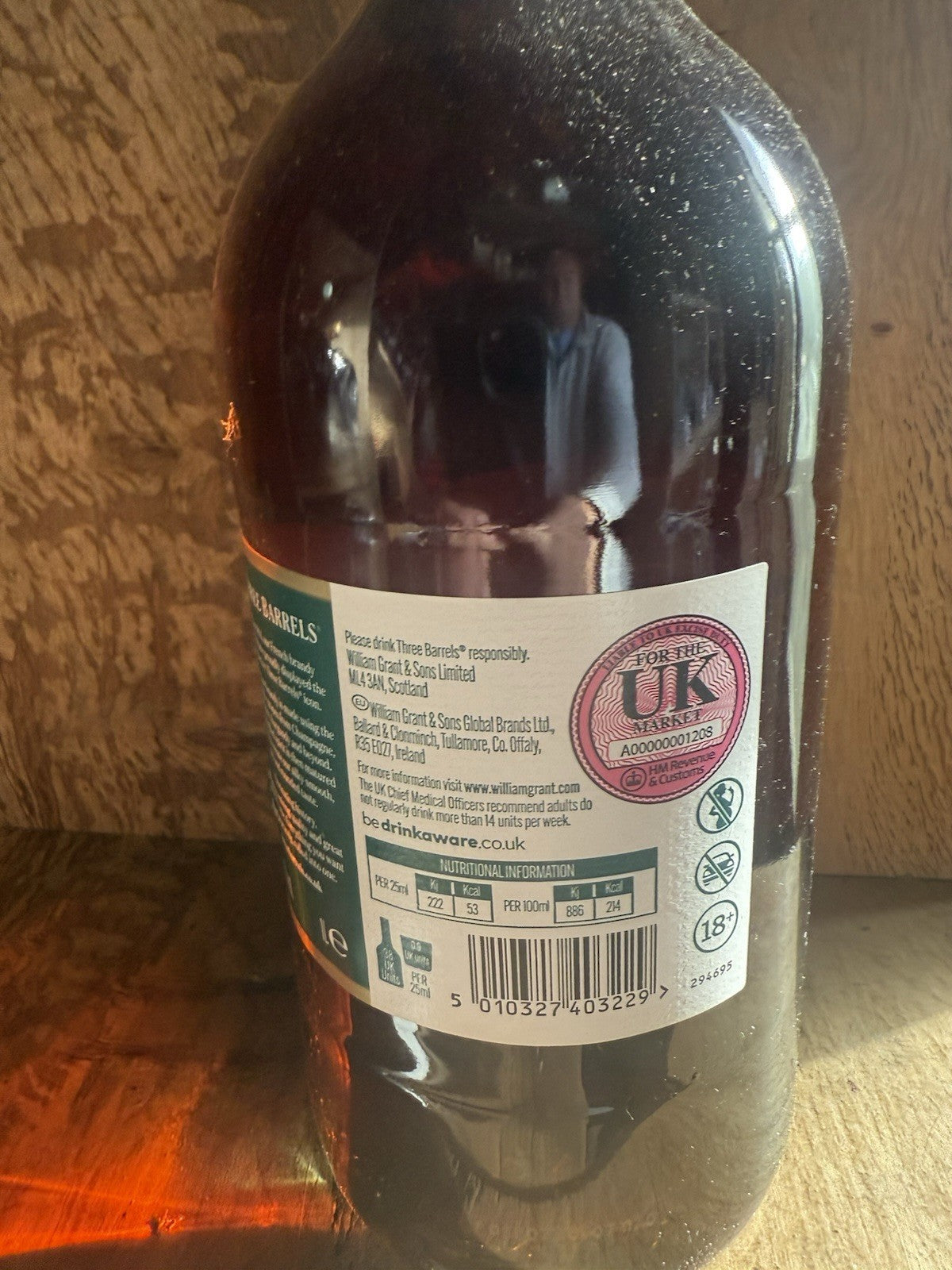 Three Barrels VSOP Cognac