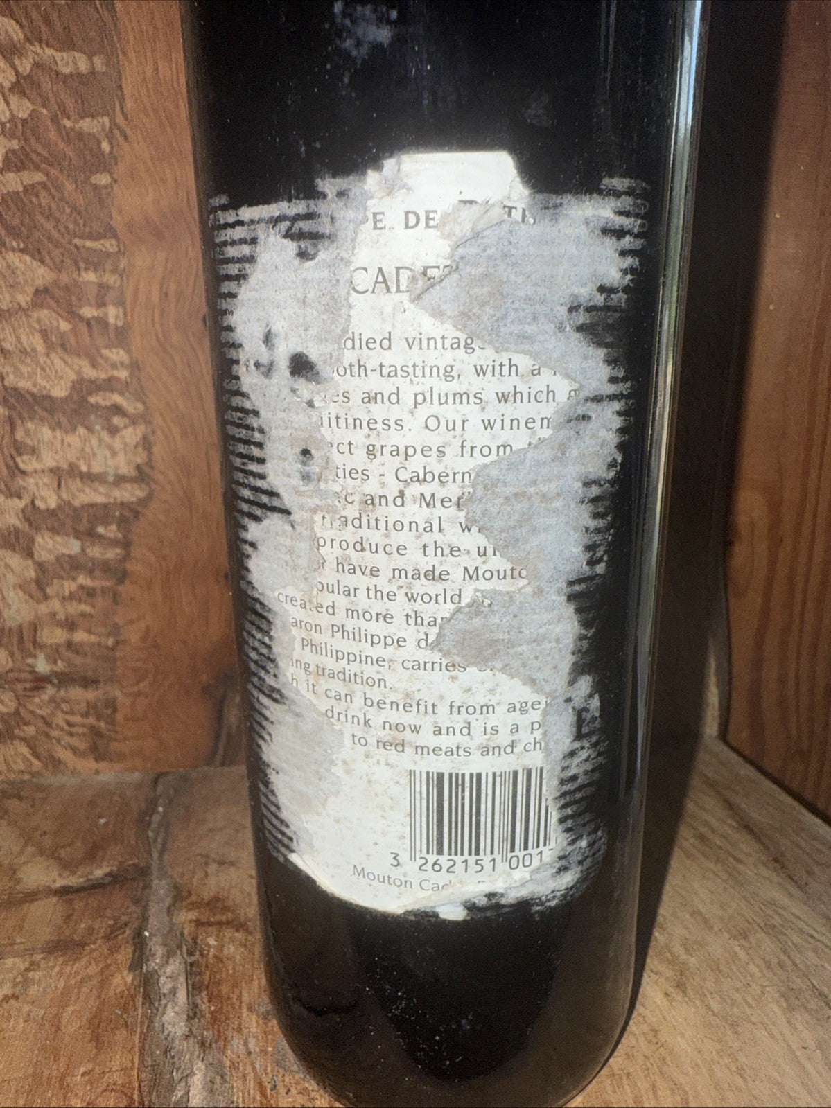 Mouton Cadet 1994 Baron Phillipe De Rothschild (not grand cru or pauliac)