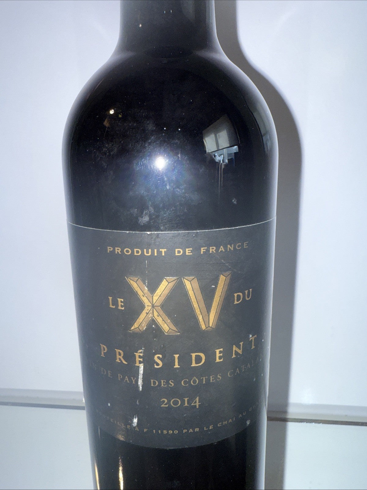 Le XV Du President Vin De Pay's Des Pyrenees Orientales 2014 Red