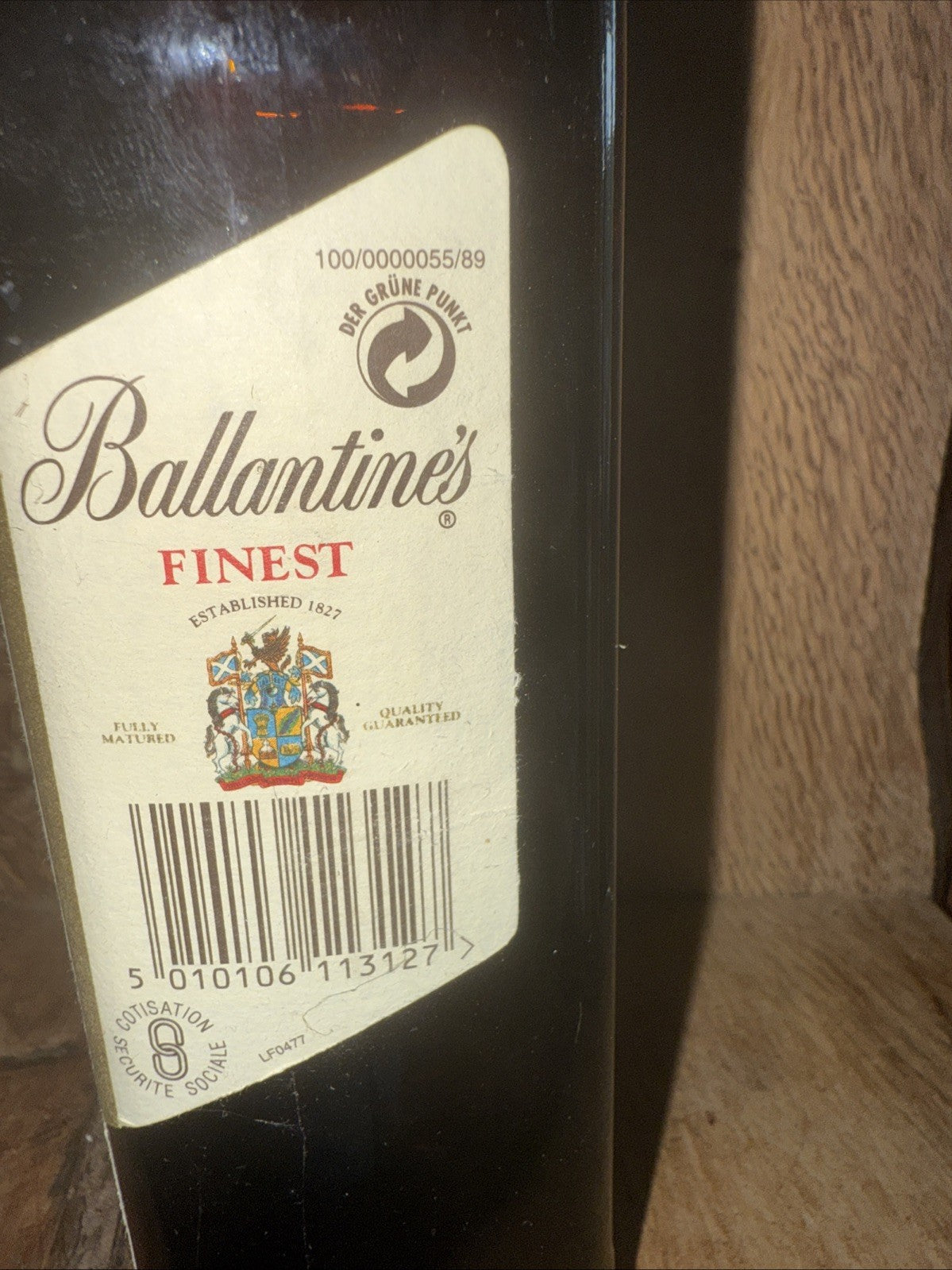 Ballentines Finest whisky