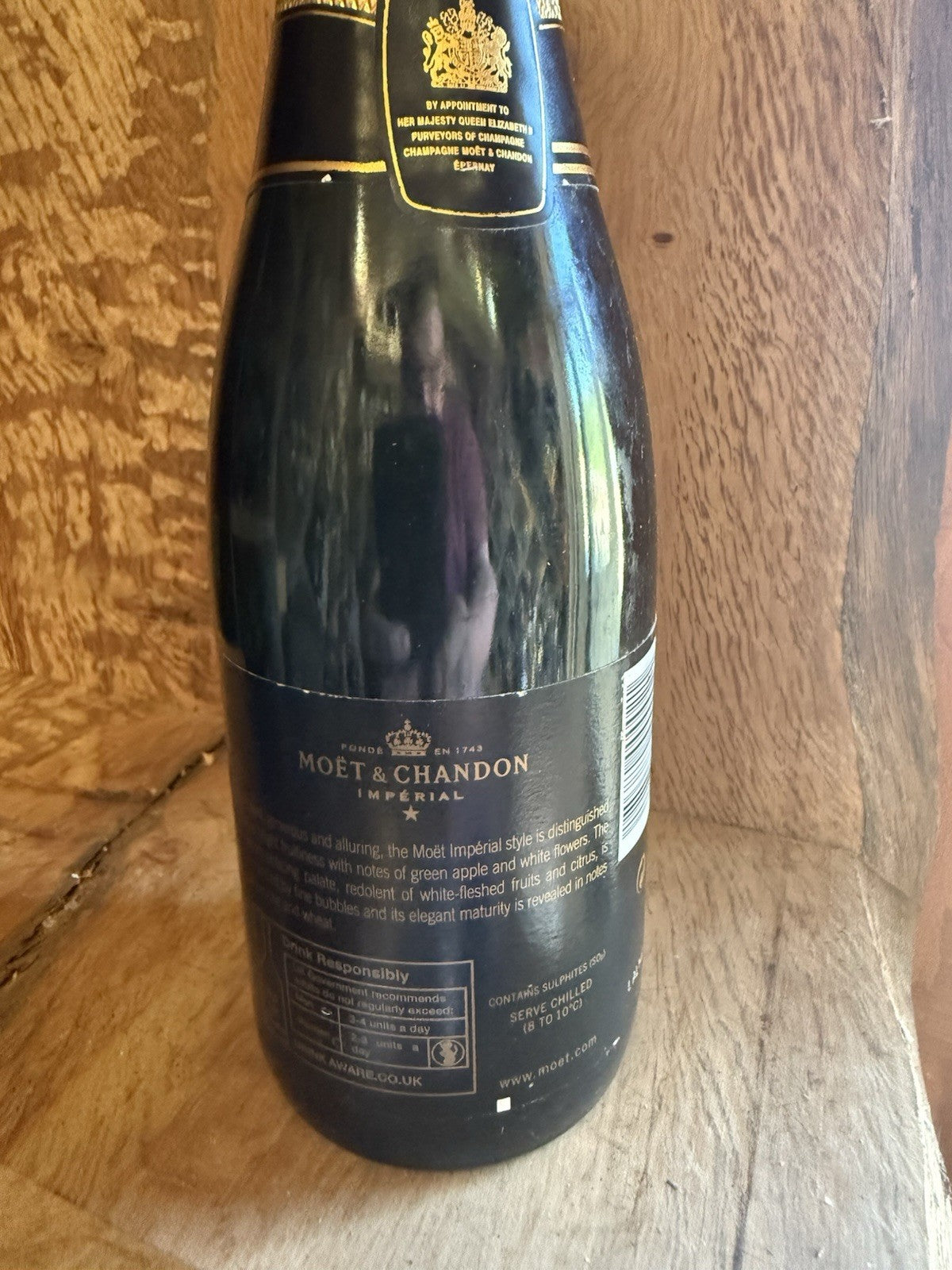 1970s 35 Cl Bottle Of Moët Et Chandon Champagne