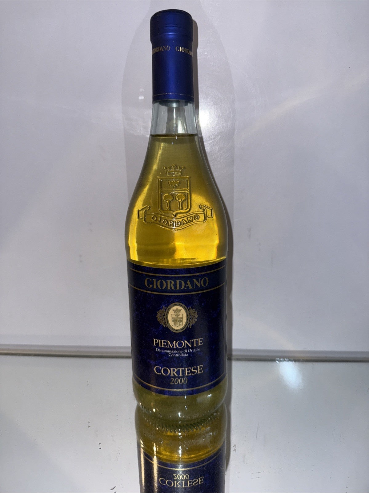 Giordano Piemonte Cortese 2000 Vintage Italian White Wine Little