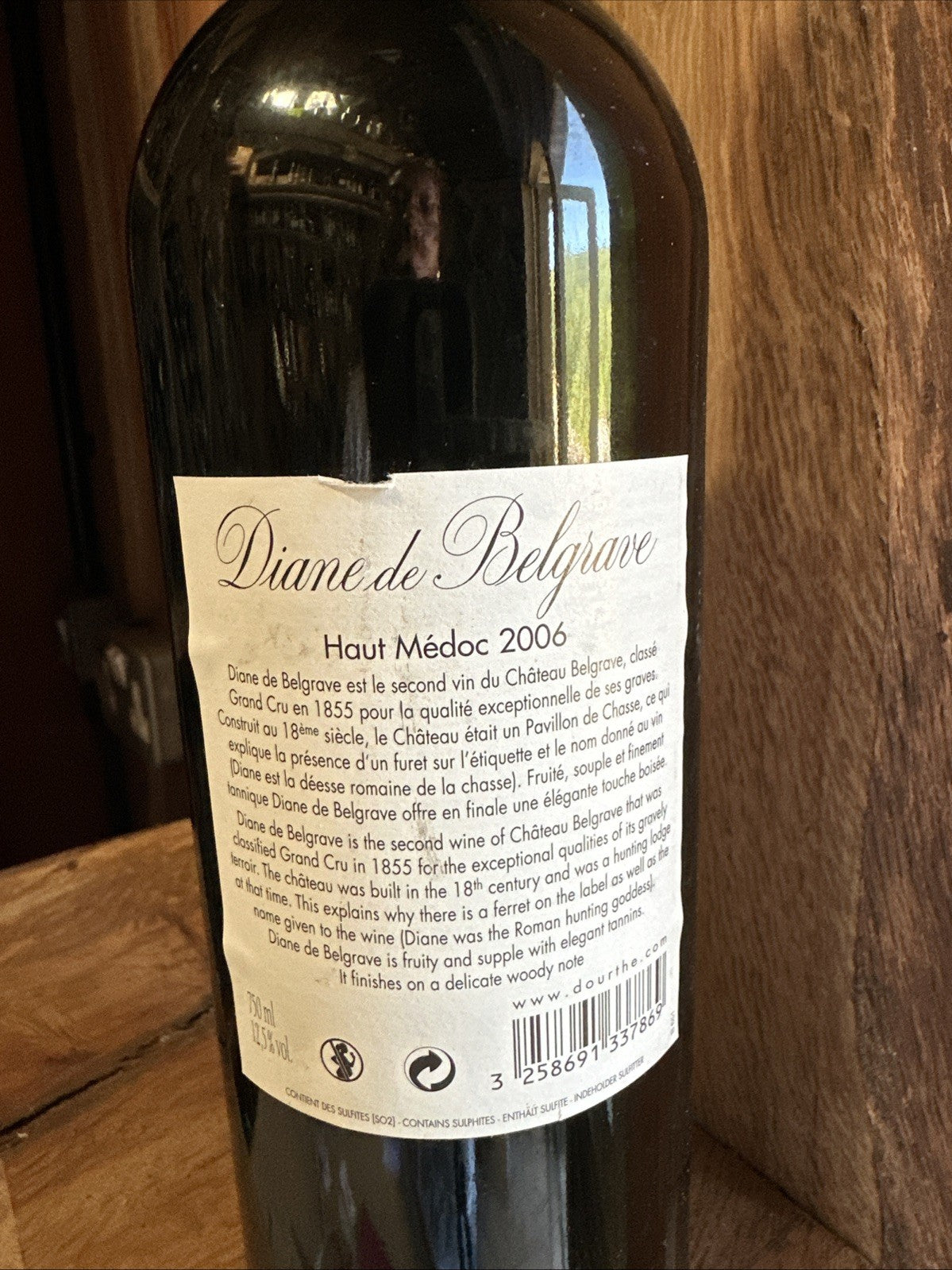 Diane de Belgrave Haut-Medoc 2006