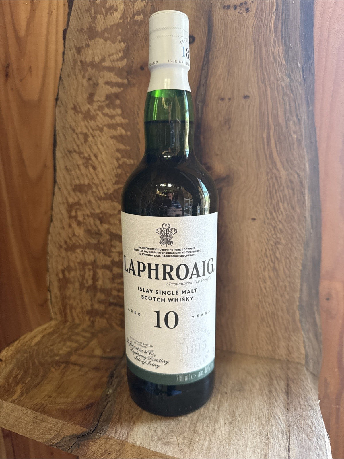 Laphroaig 10 Year Old Single Malt Islay Whisky