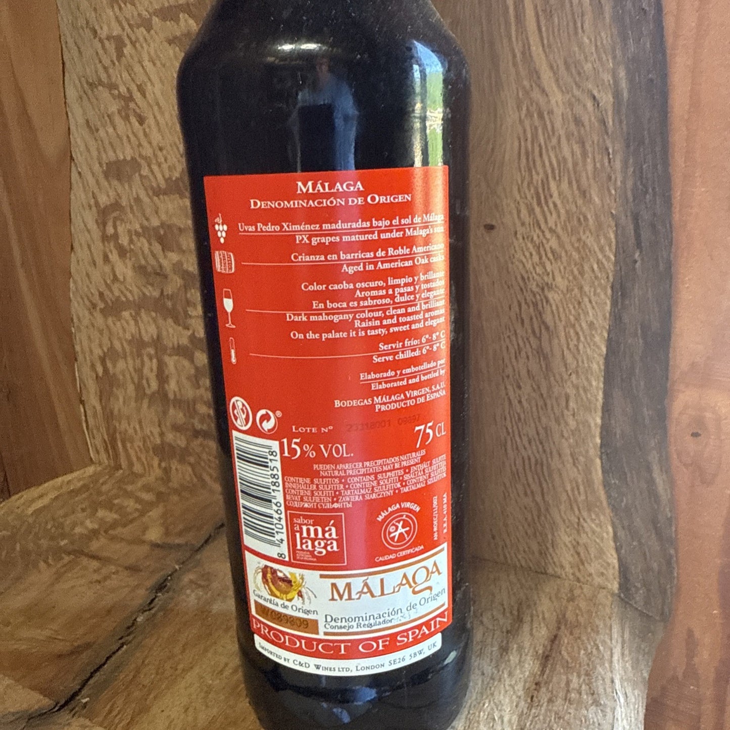 Malaga Virgen Sweet Wine/Sherry
