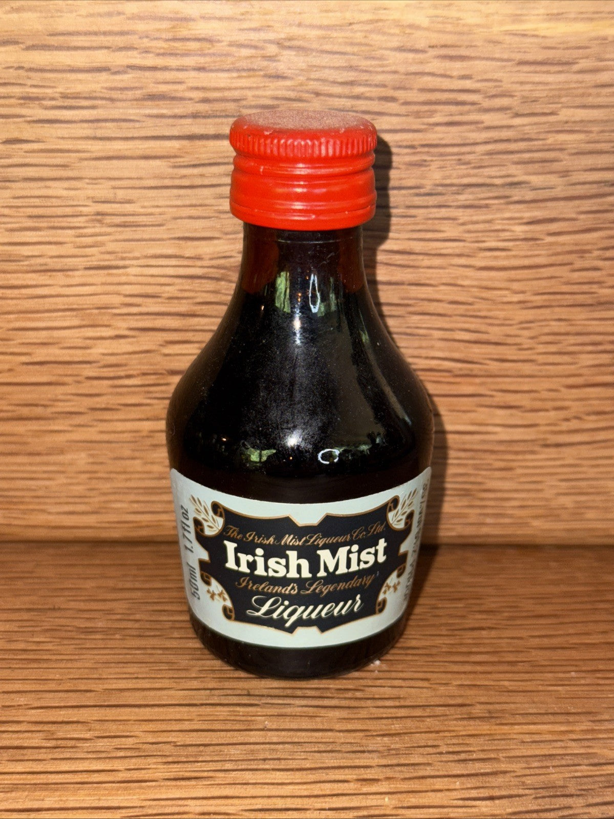 The Irish Mist Coffee Liqueur Miniature 1970s