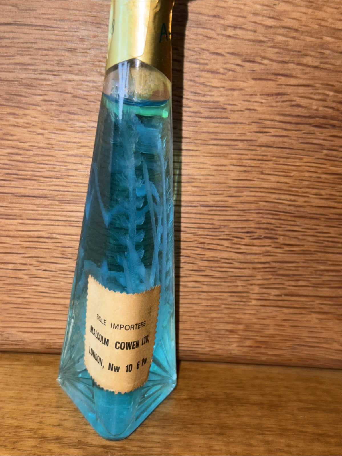 Casoni Cristallizzato Liqueur 1970s Miniature