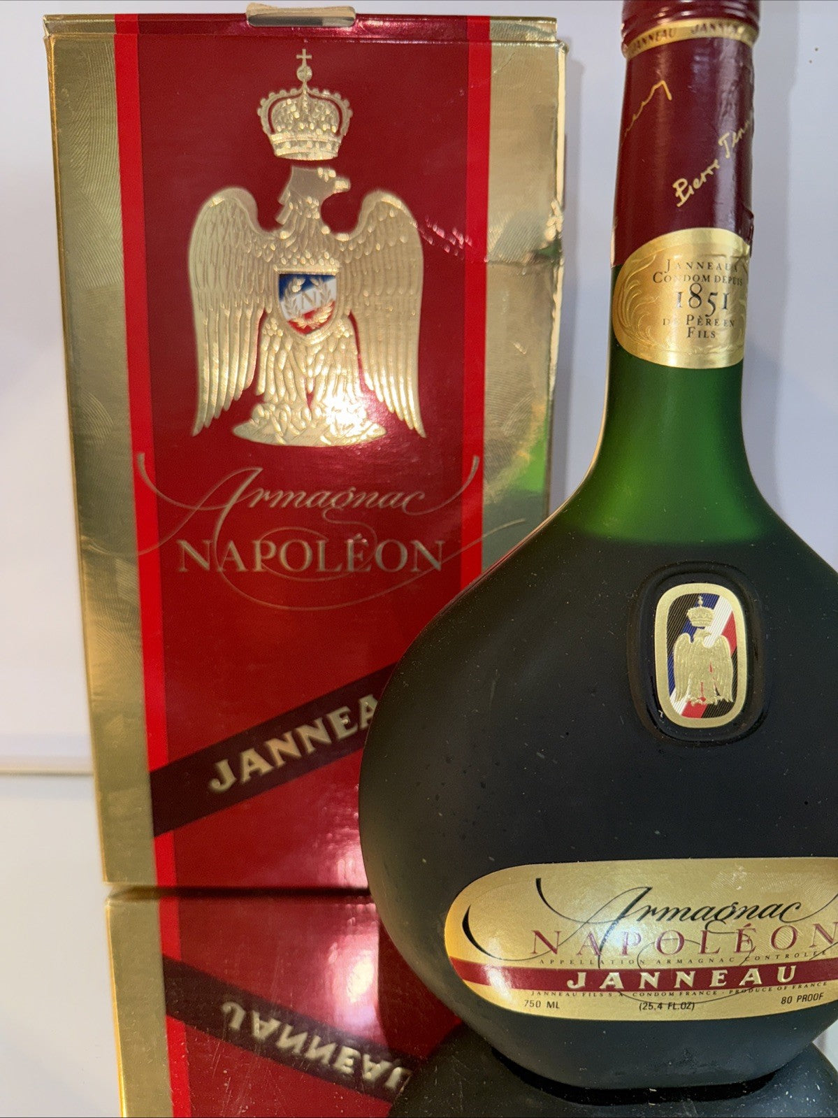 Janneau Napoleon Armagnac 1970s bottling %proof Fl Ozs