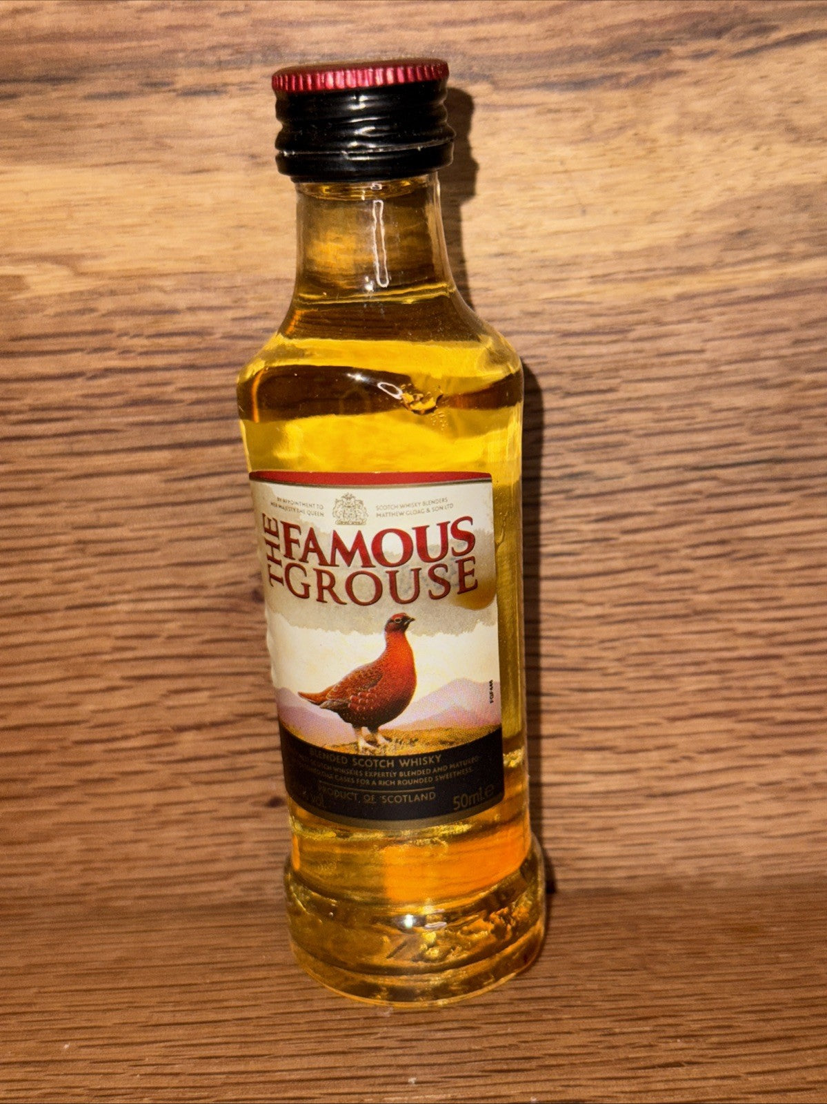 The Famous Grouse whisky Miniature