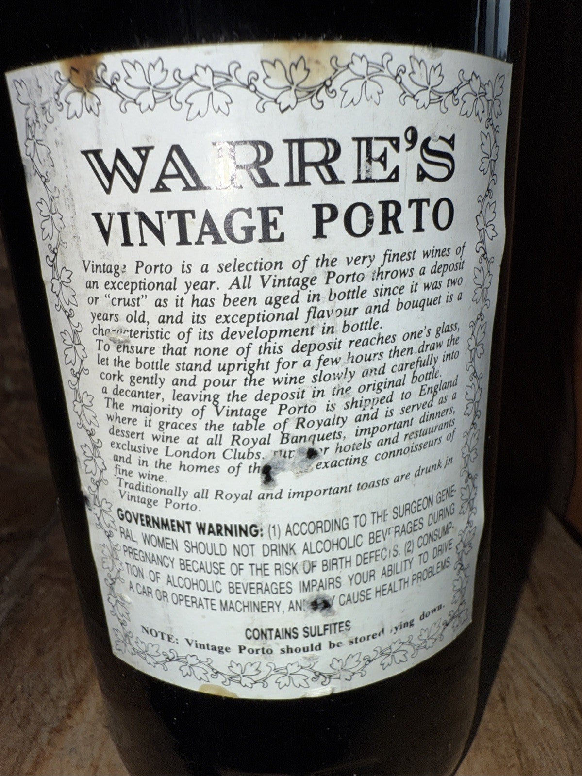 Warre's 1977 Vintage Port
