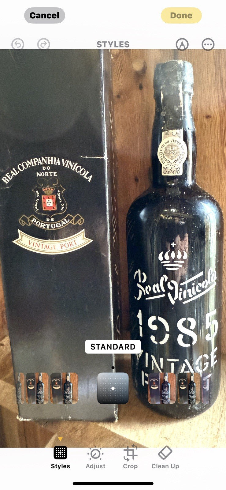 Real Companhia Velha Vintage Port 1985p