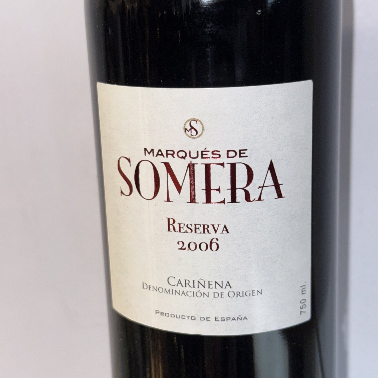 2006 Marqués de Somera Reserva Cariñena Red Spain