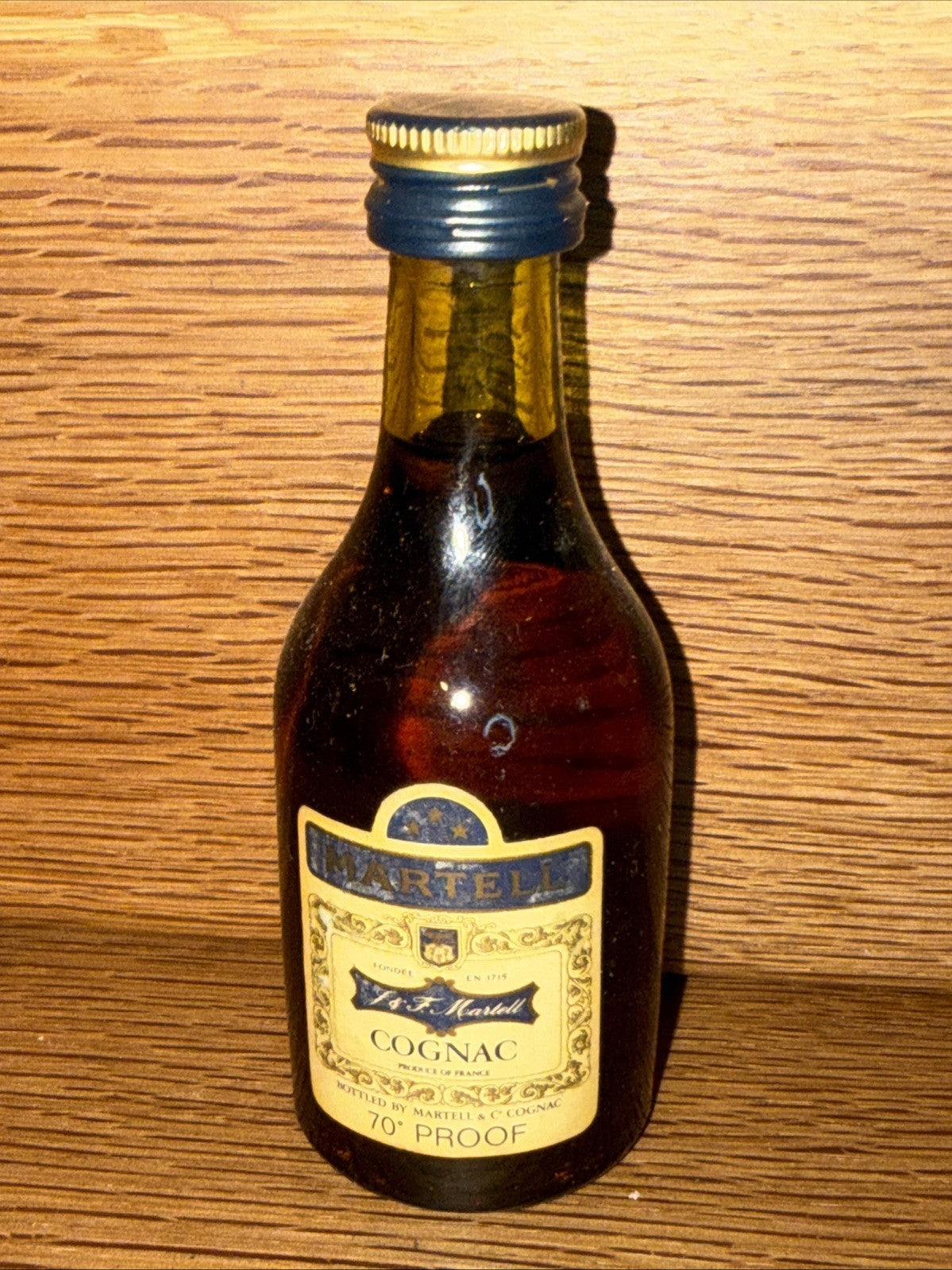 Martel cognac Miniature 1960s
