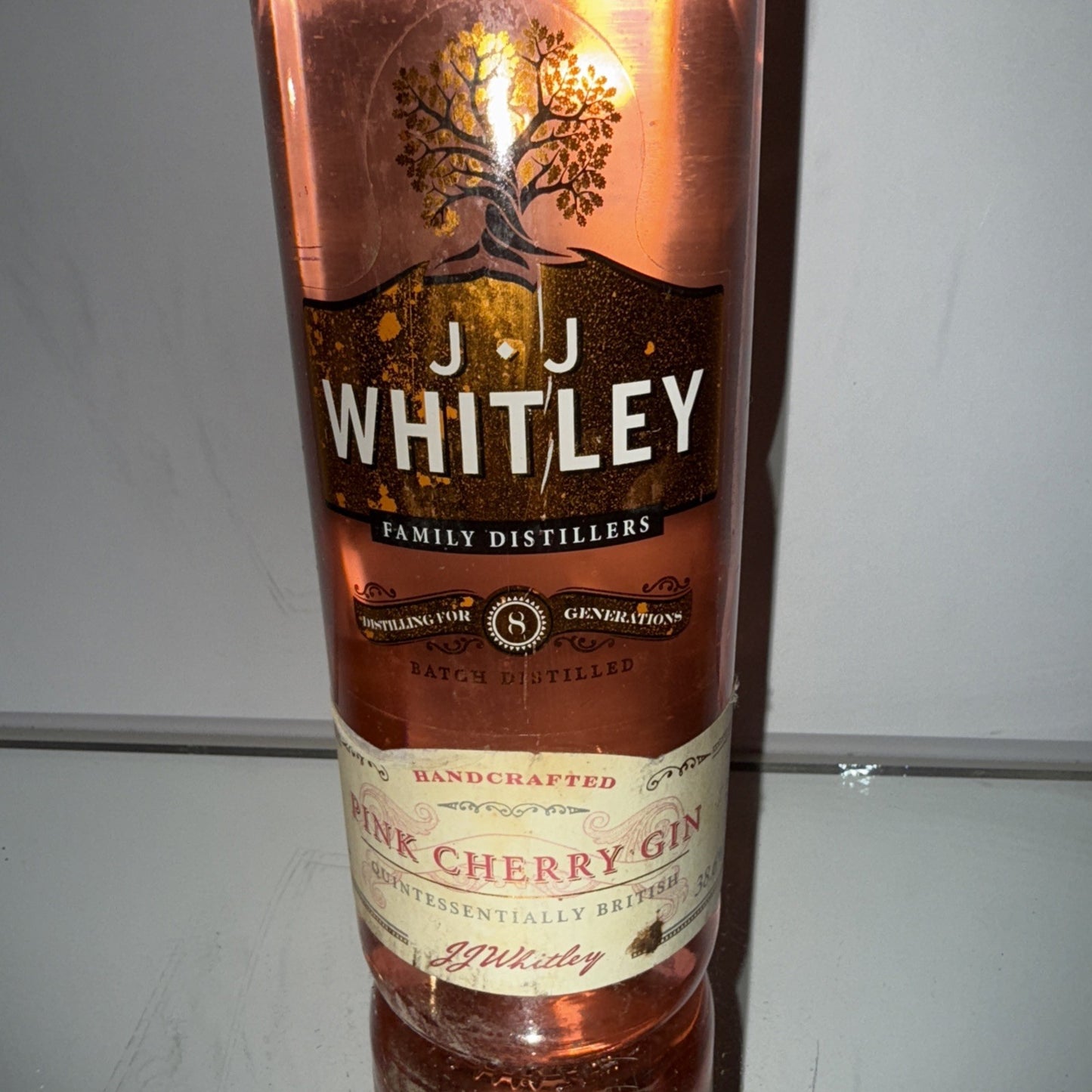 J J Whitley Pink Cherry Gin 70cl 38.6%