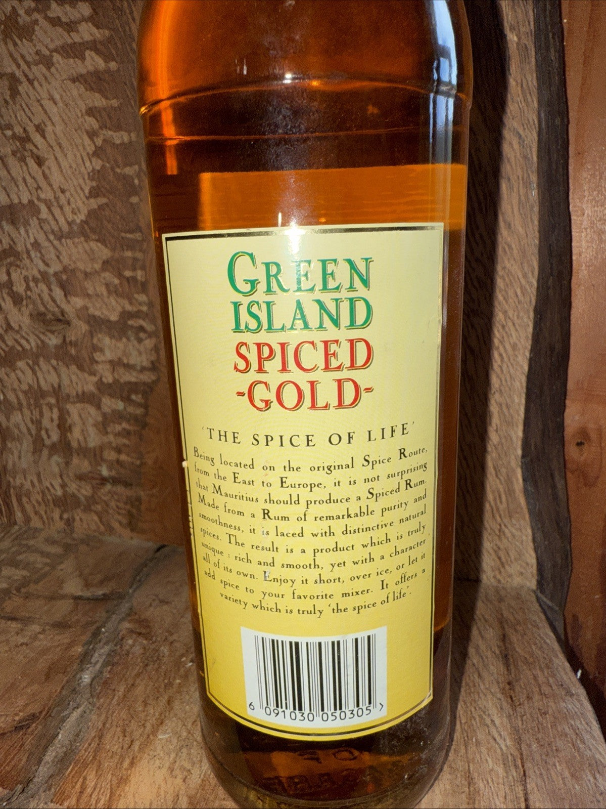 Green Island Spiced Gold From Mauritius (probably 1990s)