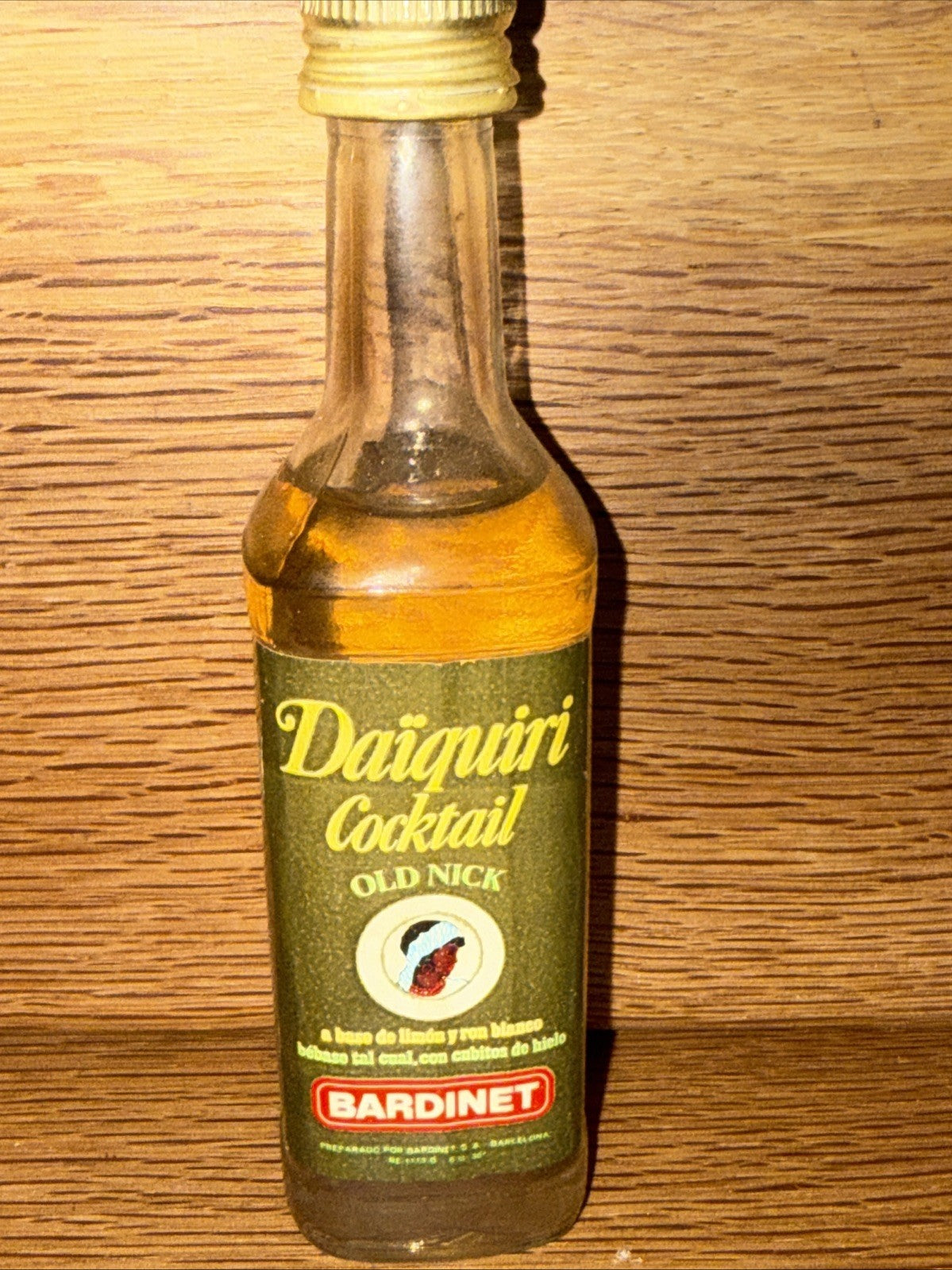 Bardinet Old Nick Daiquiri Cocktail Miniature