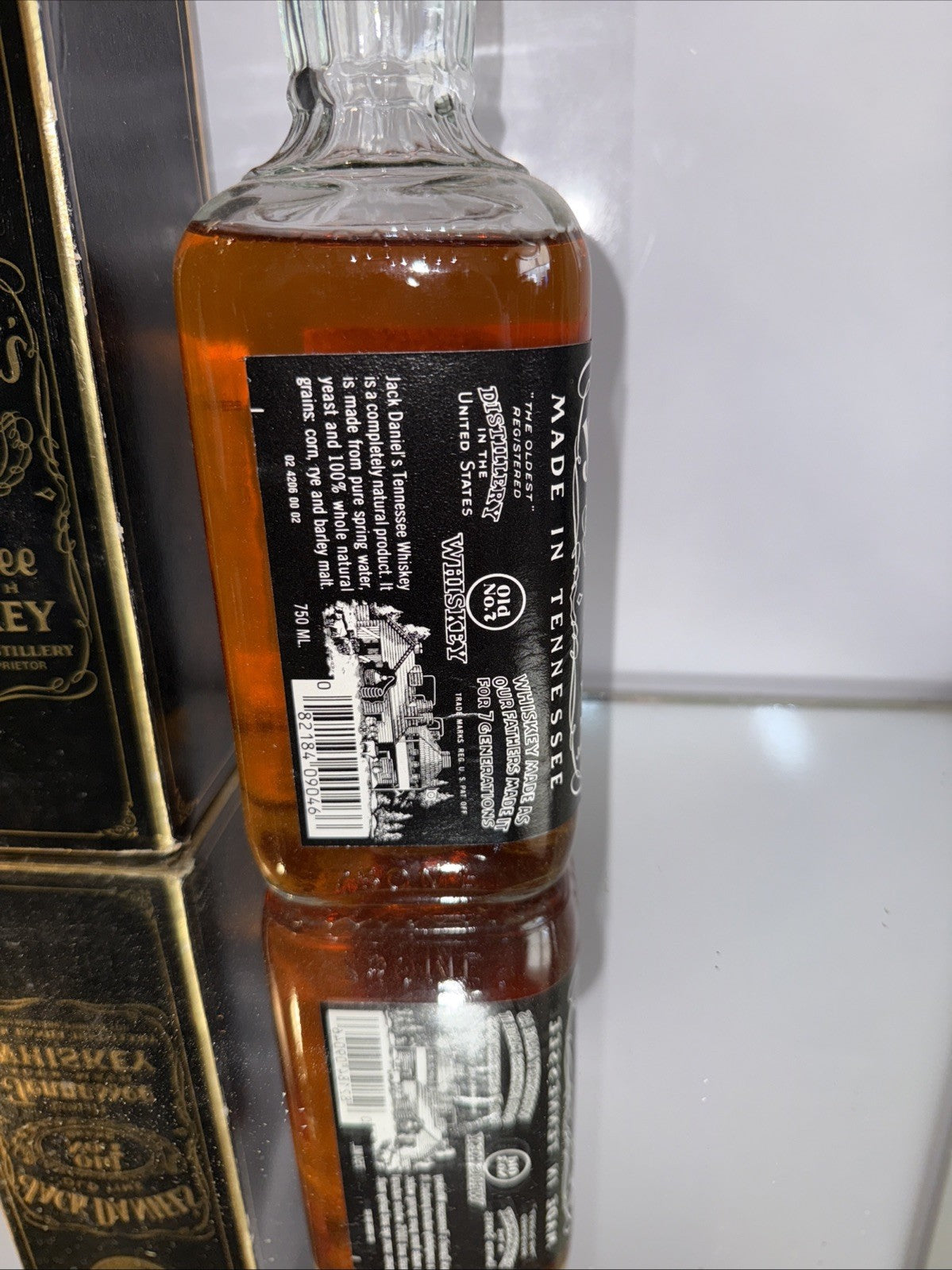 Jack Daniels No 7 Whiskey from approx 1989
