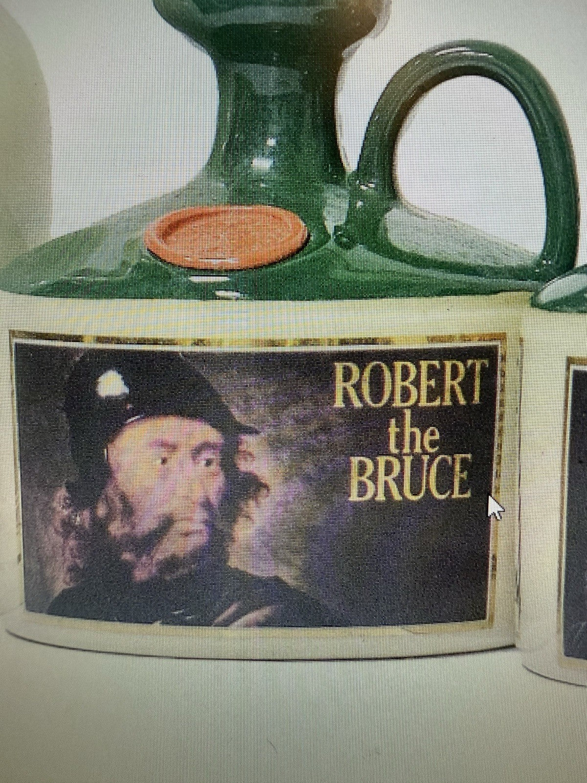 Glenfiddich Single Malt Scotch Whisky Robert The Bruce Decanter 1980s Boxed