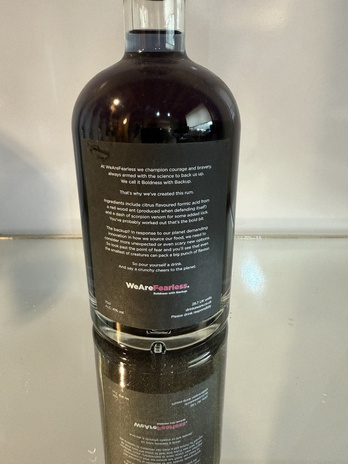 Nelson's Bug Spiced Rum Small Batch Product In Very Small Nos. distillery closed