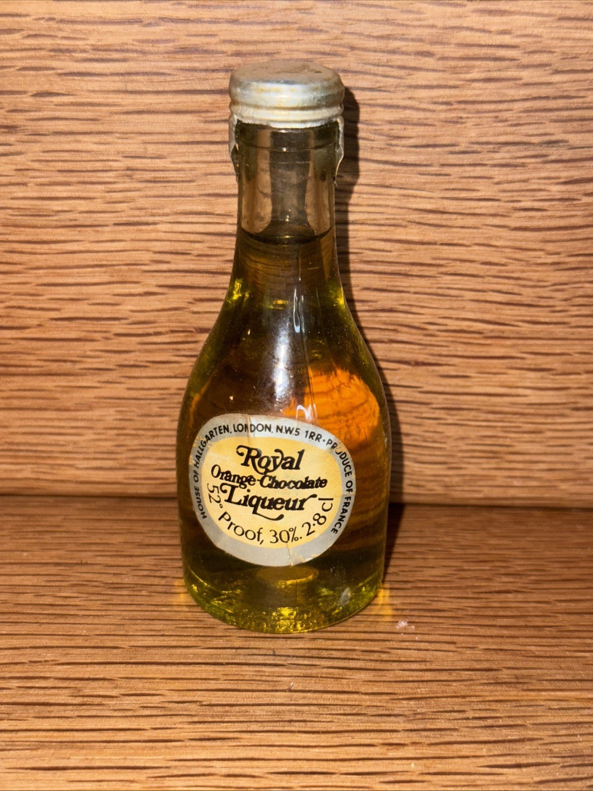 Royal Orange Chocolate Liqueur Miniature 1960s