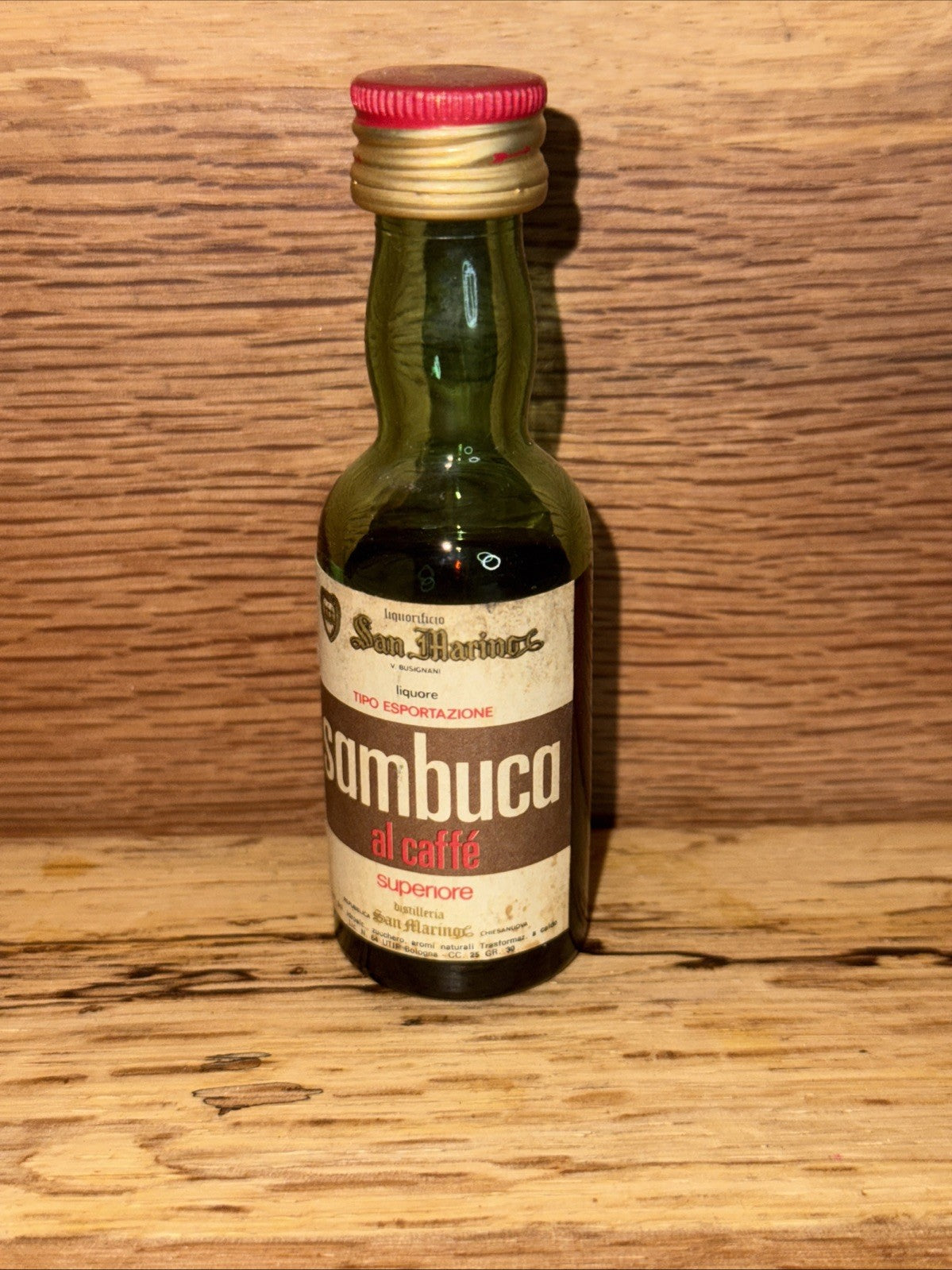 1970s Sambuca Miniature Vintage Full