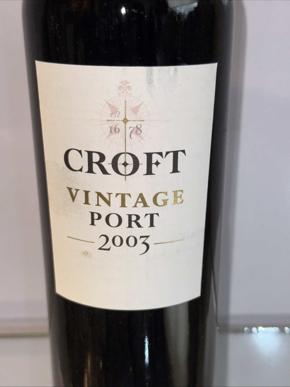 Croft 2003 Port ( Perfect Storage Since New)